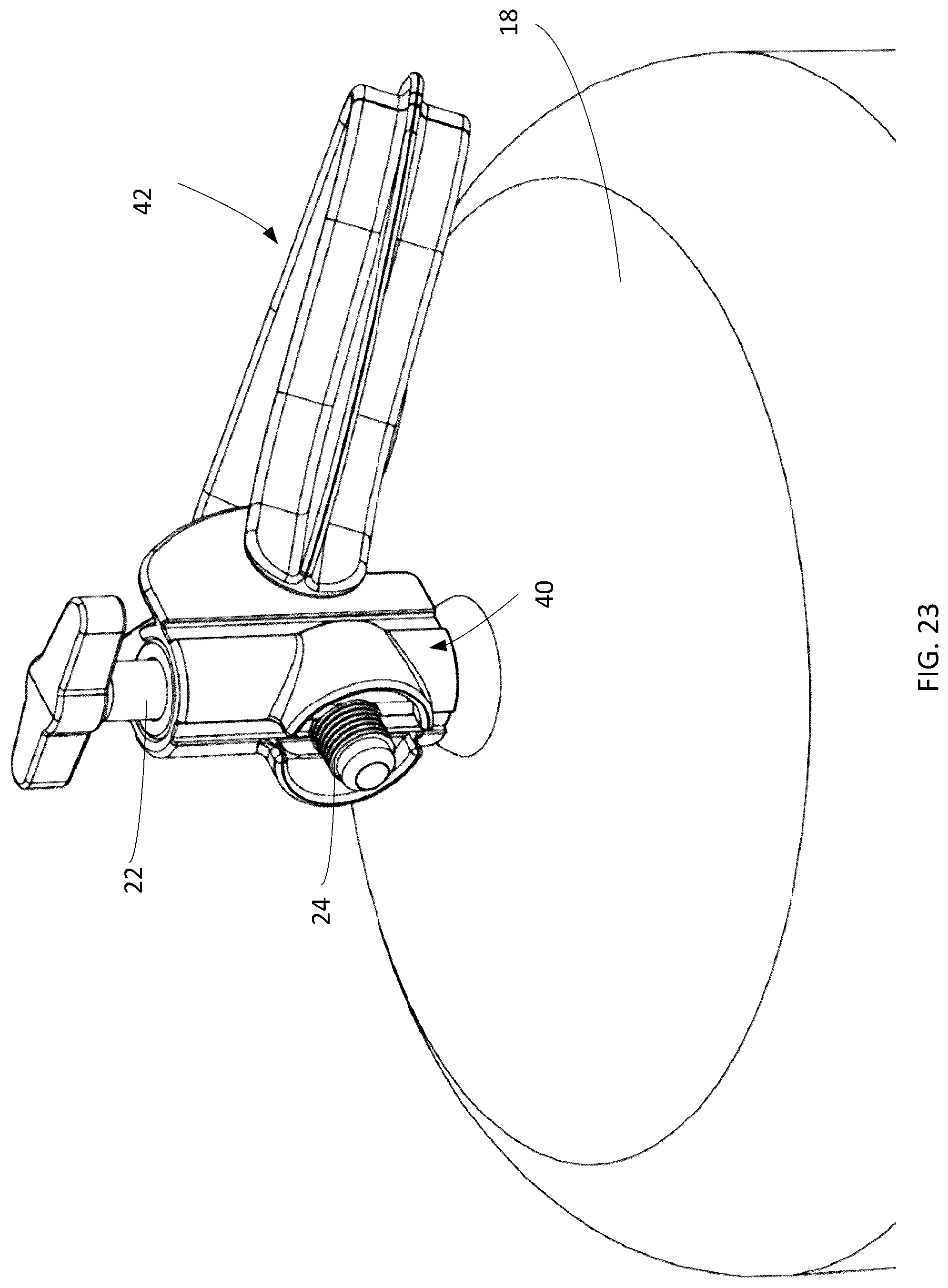Patent US12104750 Figure 19 – Handle assembly for a portable pressurized gas cylinder