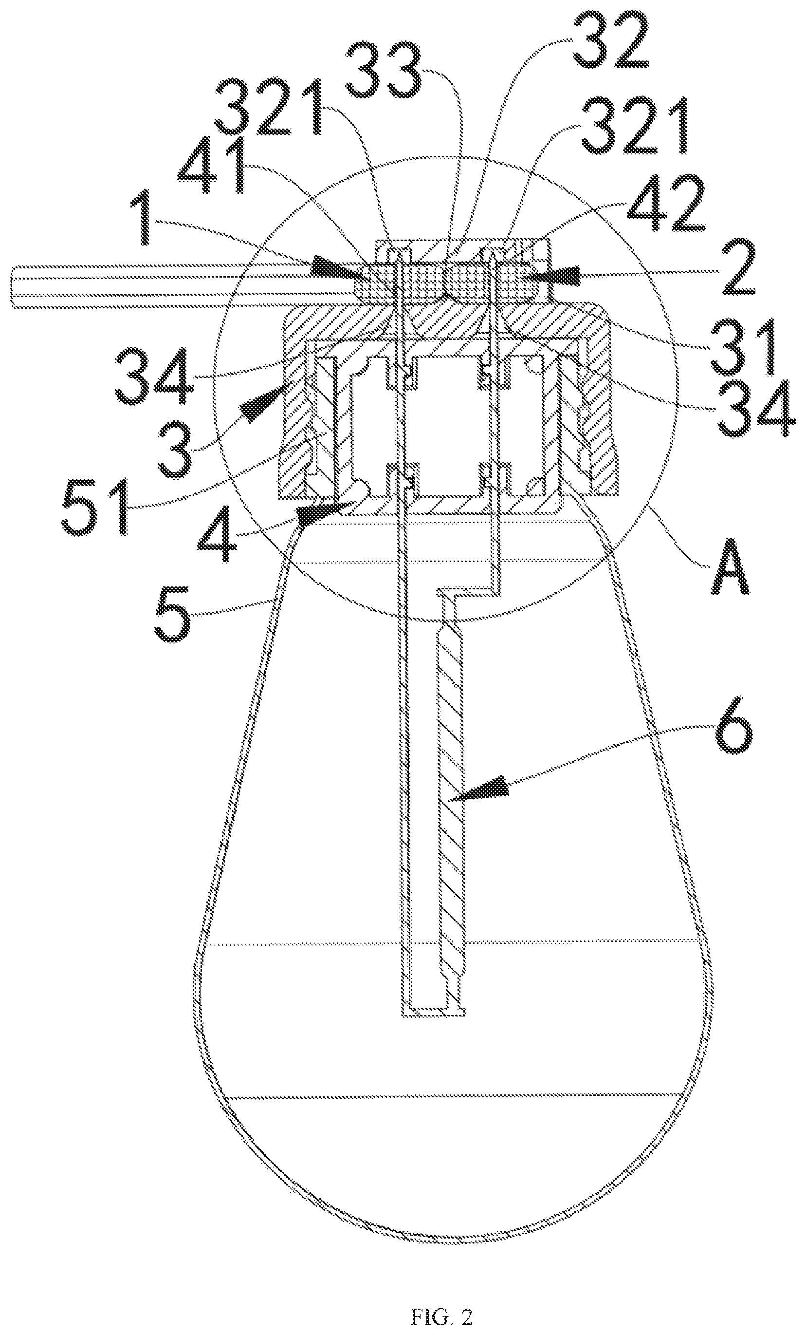 Patent US12104752 Figure 2 – Light bulb used in light string