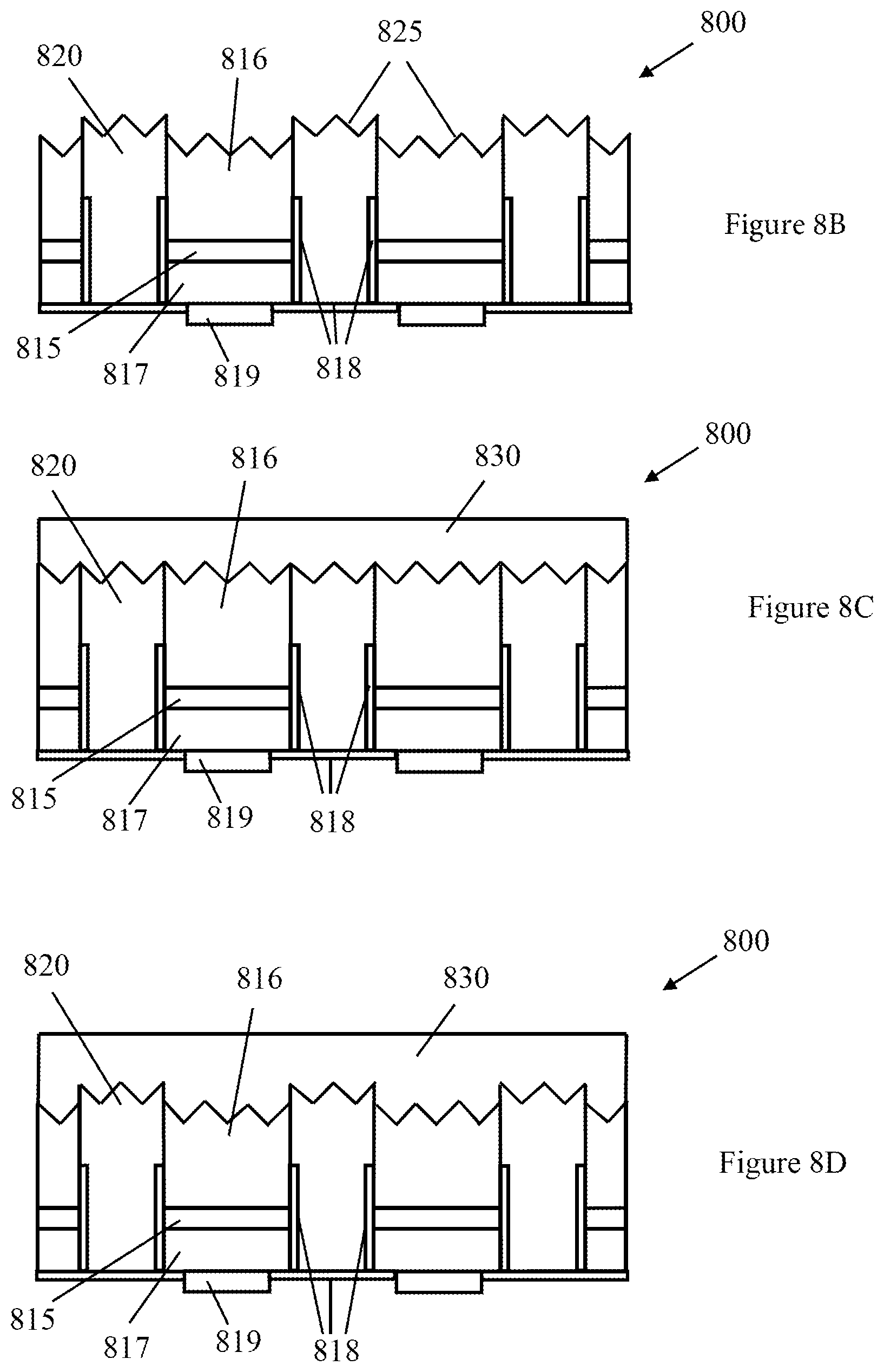 Patent US12104755 Figure 7 – Patterned reflective grids for LED arrays and displays