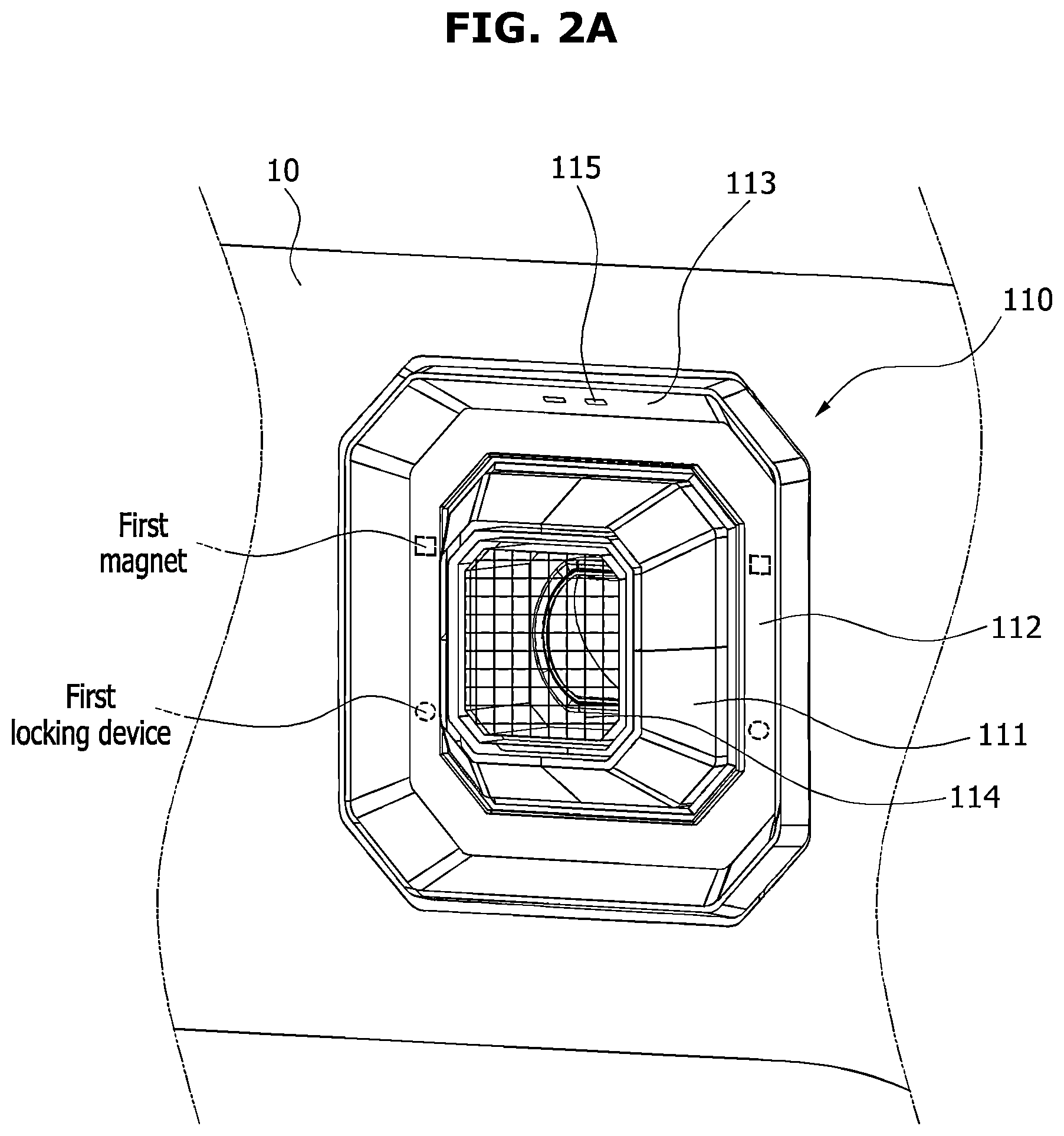 Patent US12104756 Figure 3 – Detachable light and vehicle including the same