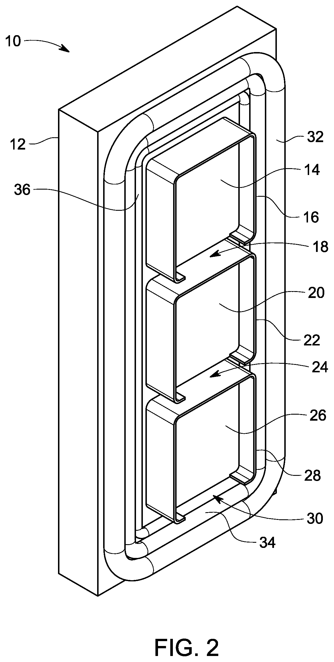 Patent US12104757 Figure 2 – Traffic signaling system