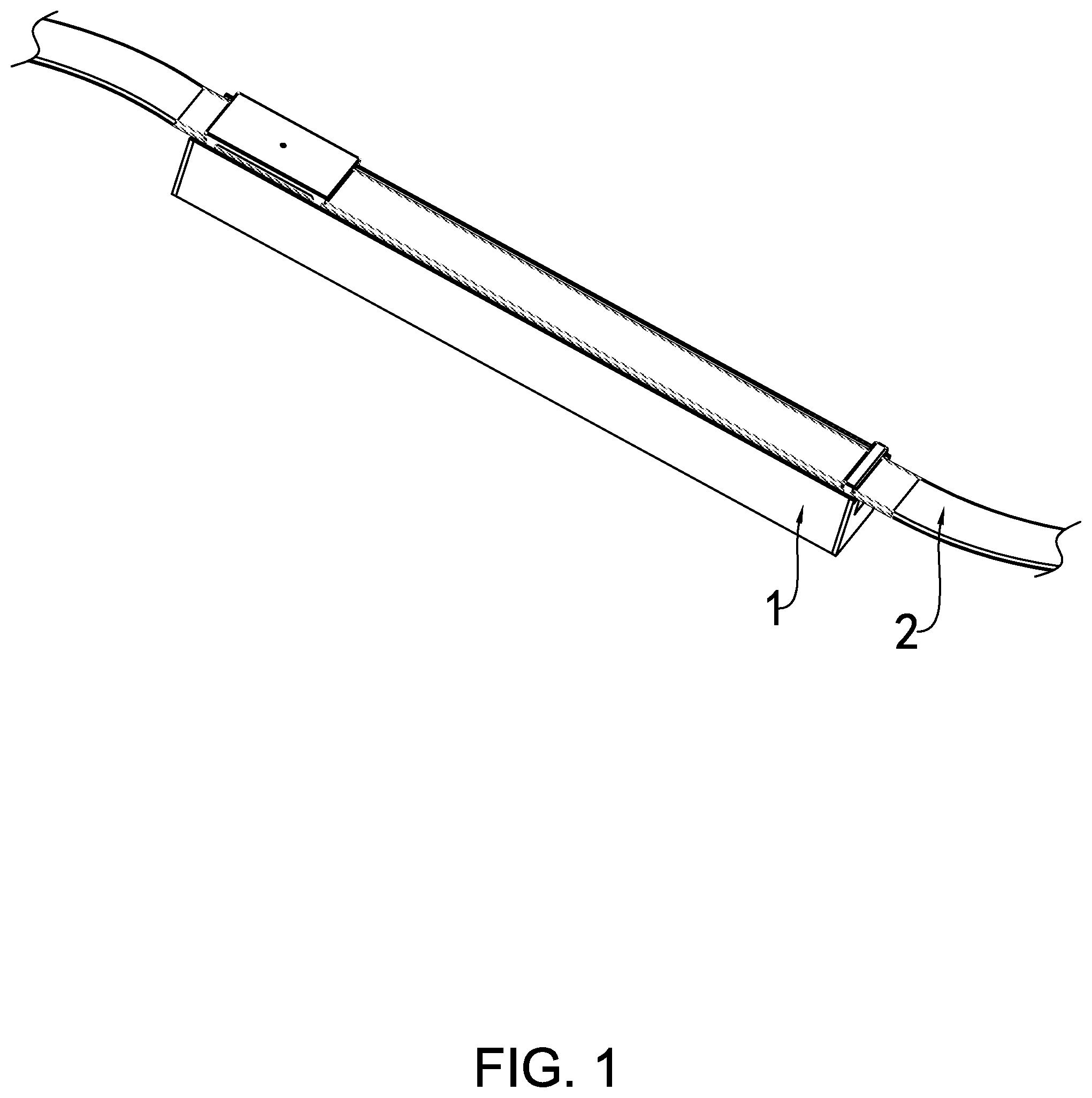 Patent US12104758 Figure 1 – Flexible low-voltage rail lighting system