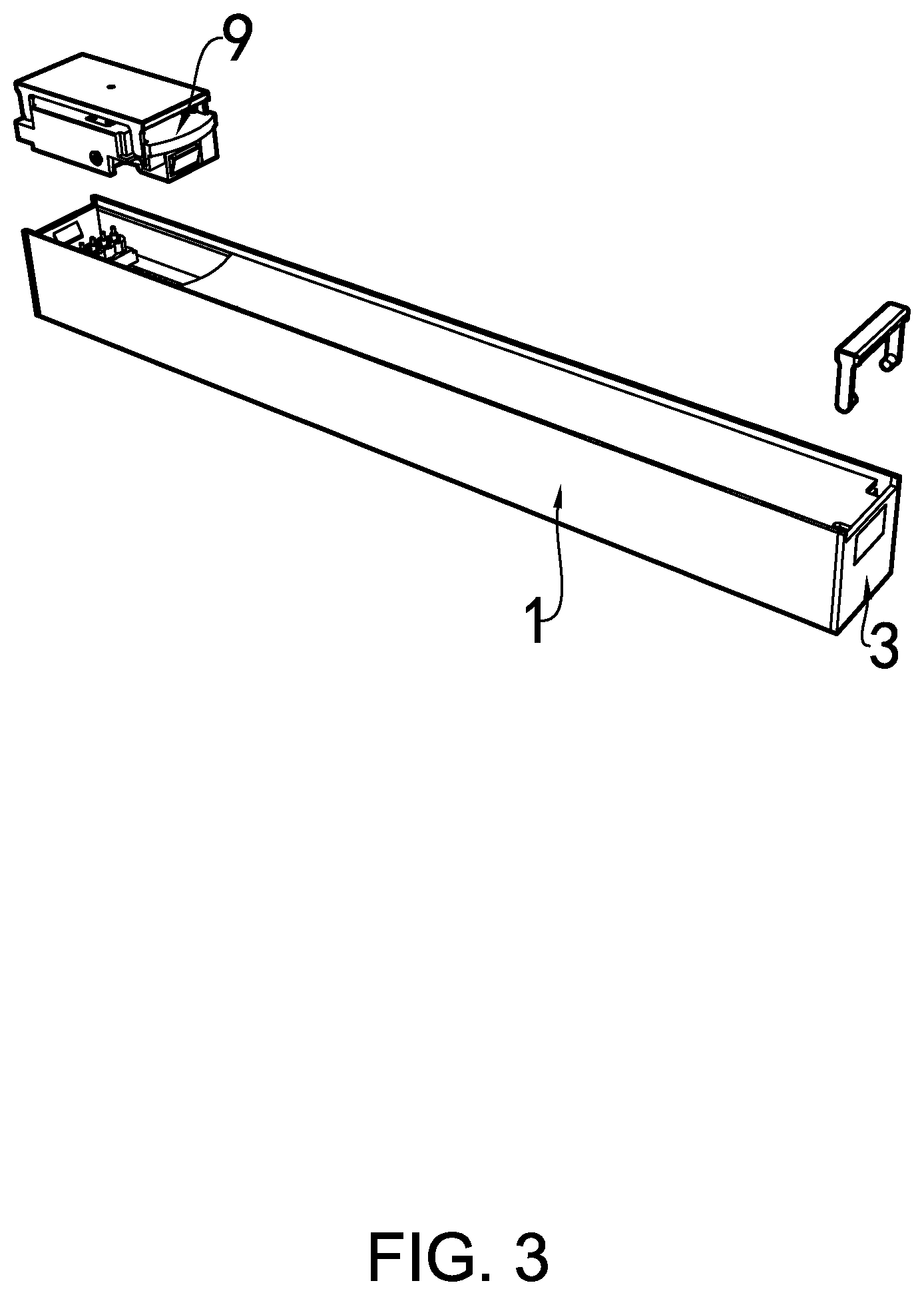 Patent US12104758 Figure 3 – Flexible low-voltage rail lighting system