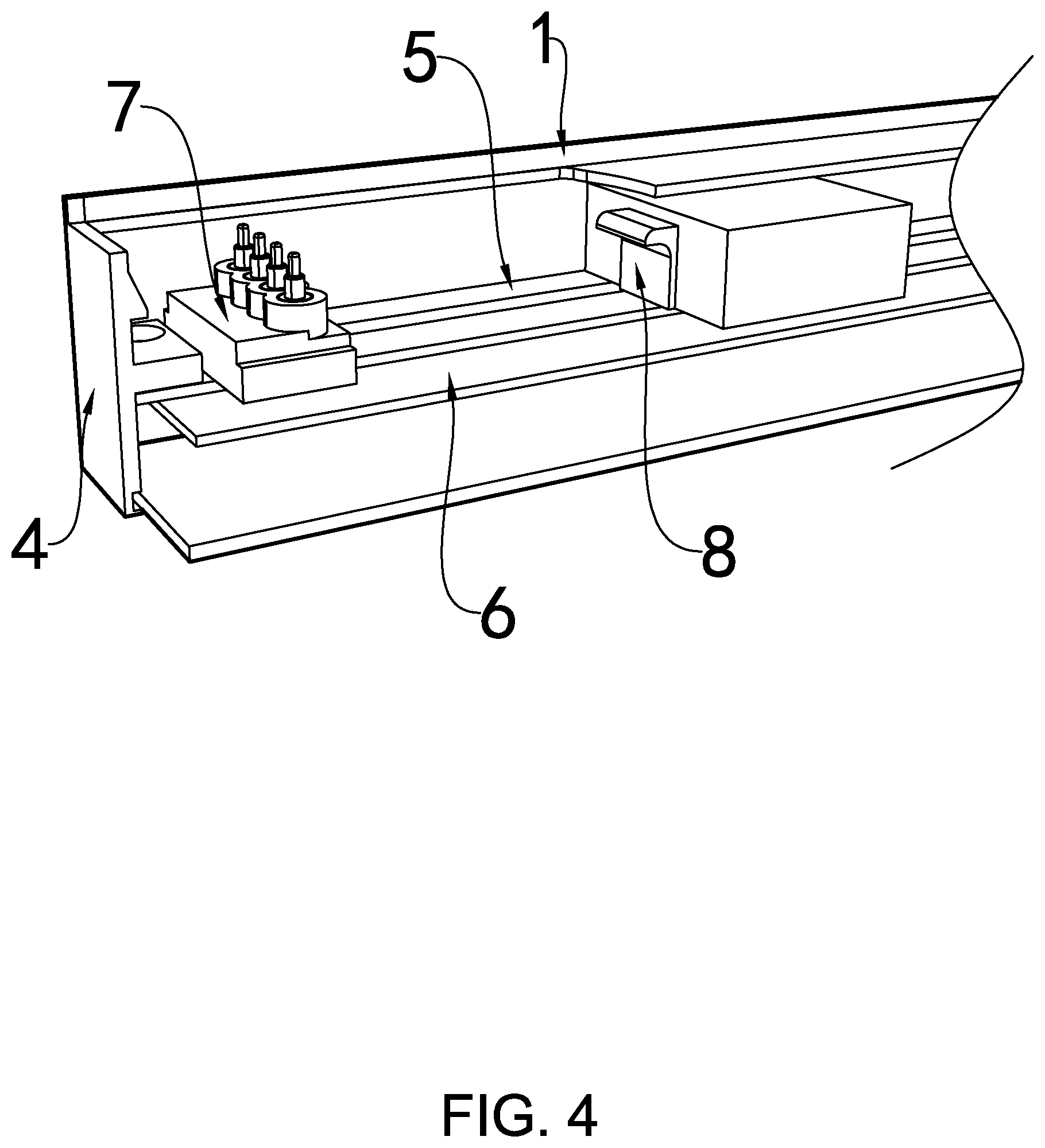 Patent US12104758 Figure 4 – Flexible low-voltage rail lighting system