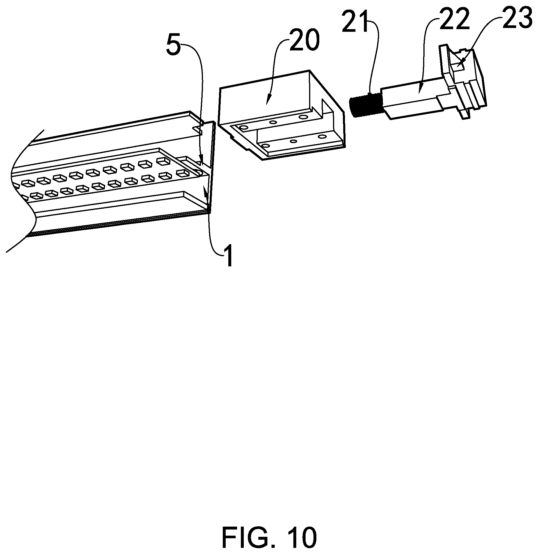 Patent US12104758 Figure 10 – Flexible low-voltage rail lighting system