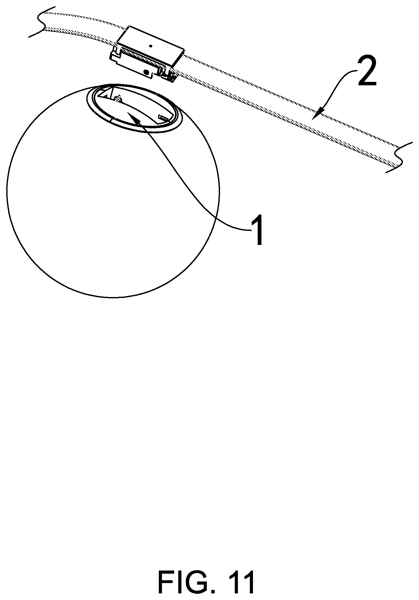 Patent US12104758 Figure 11 – Flexible low-voltage rail lighting system