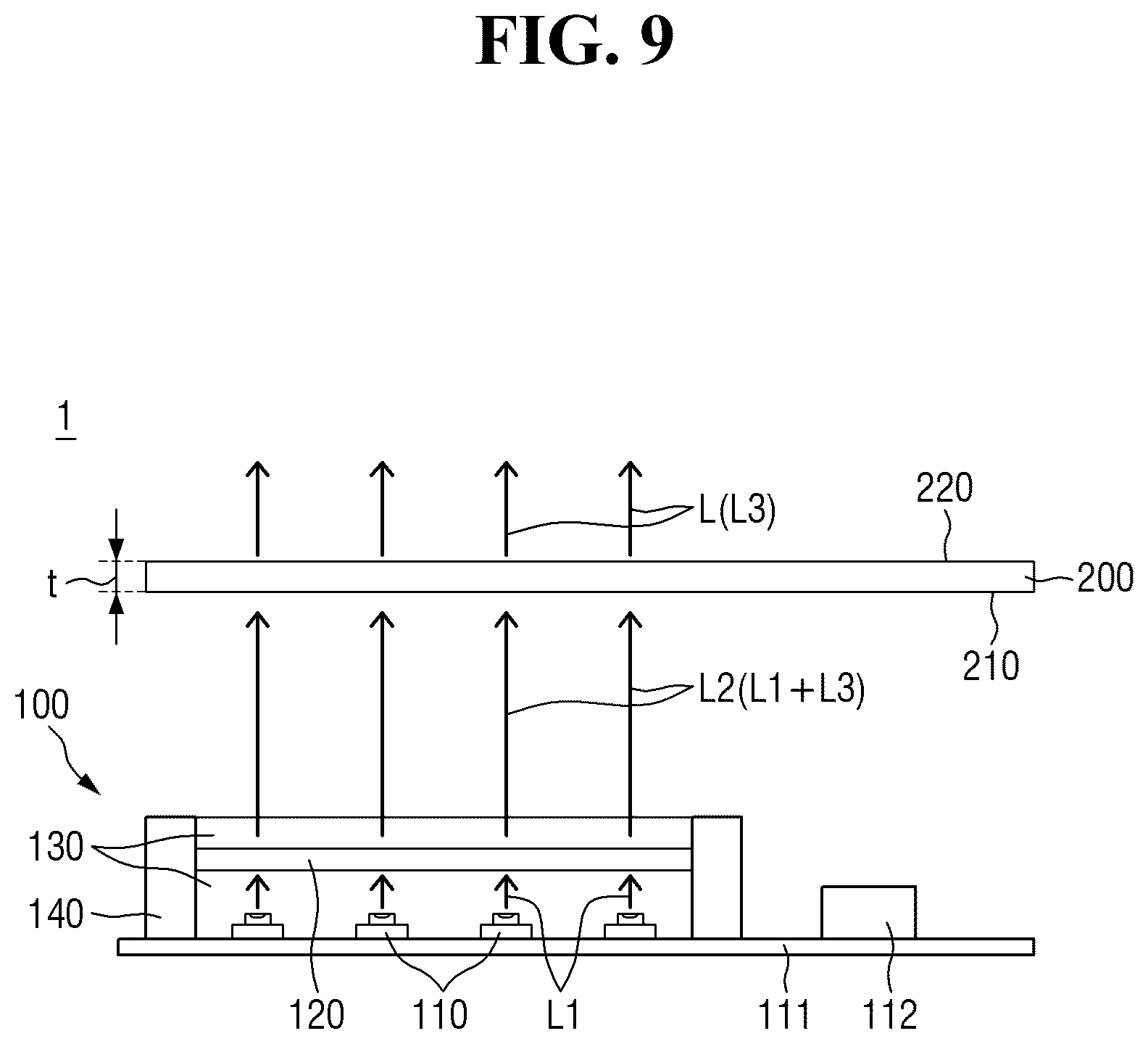 Patent US12104760 Figure 9 – Light emitting module and lamp for vehicle including the same