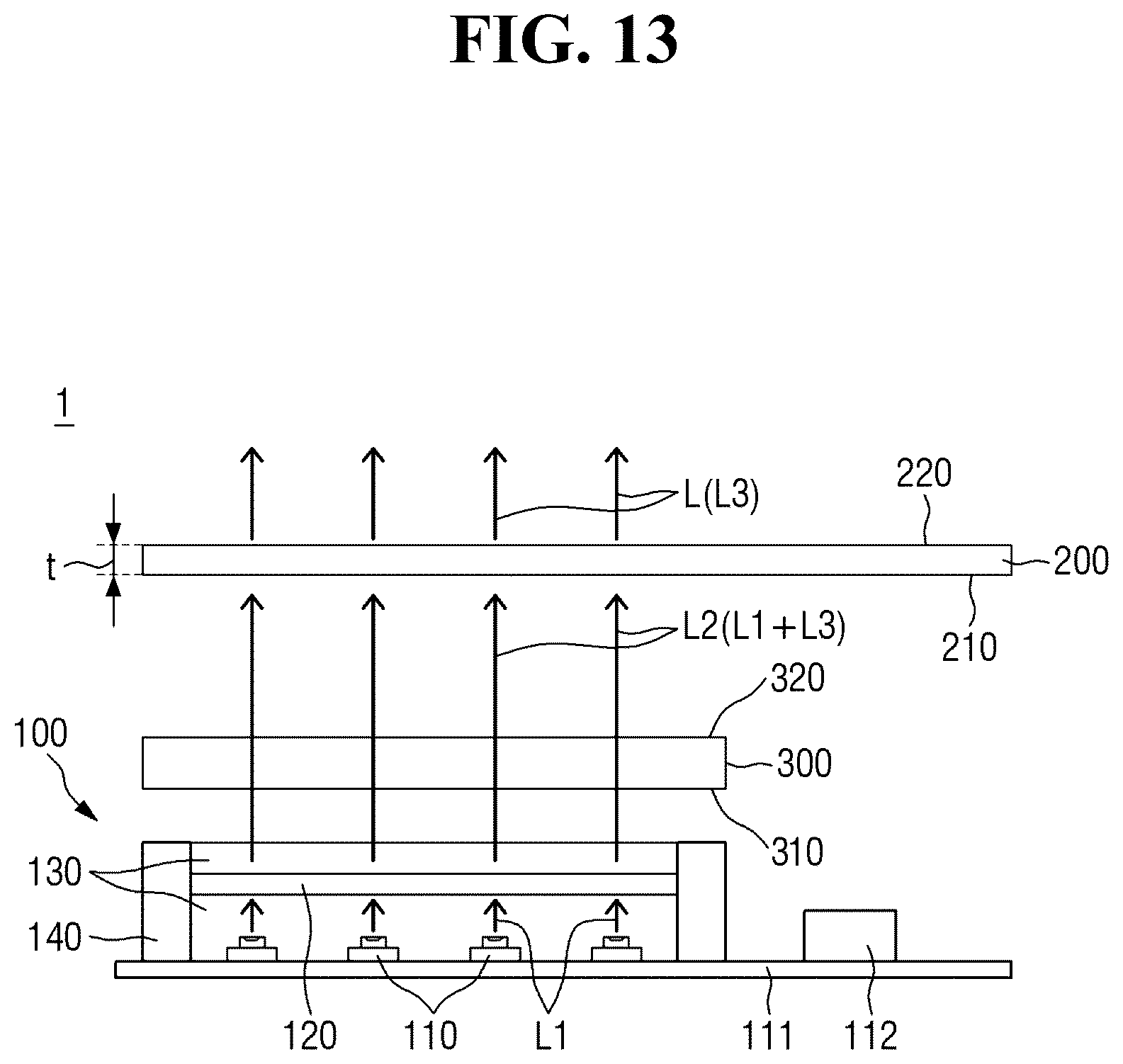 Patent US12104760 Figure 13 – Light emitting module and lamp for vehicle including the same