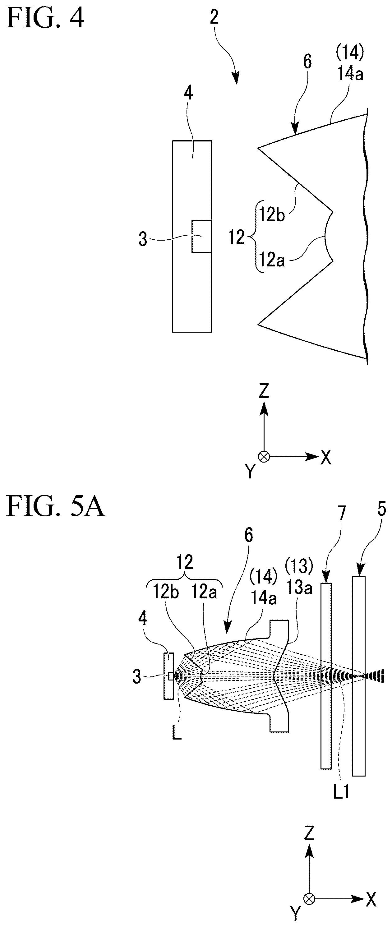 Patent US12104761 Figure 3 – Vehicle lamp