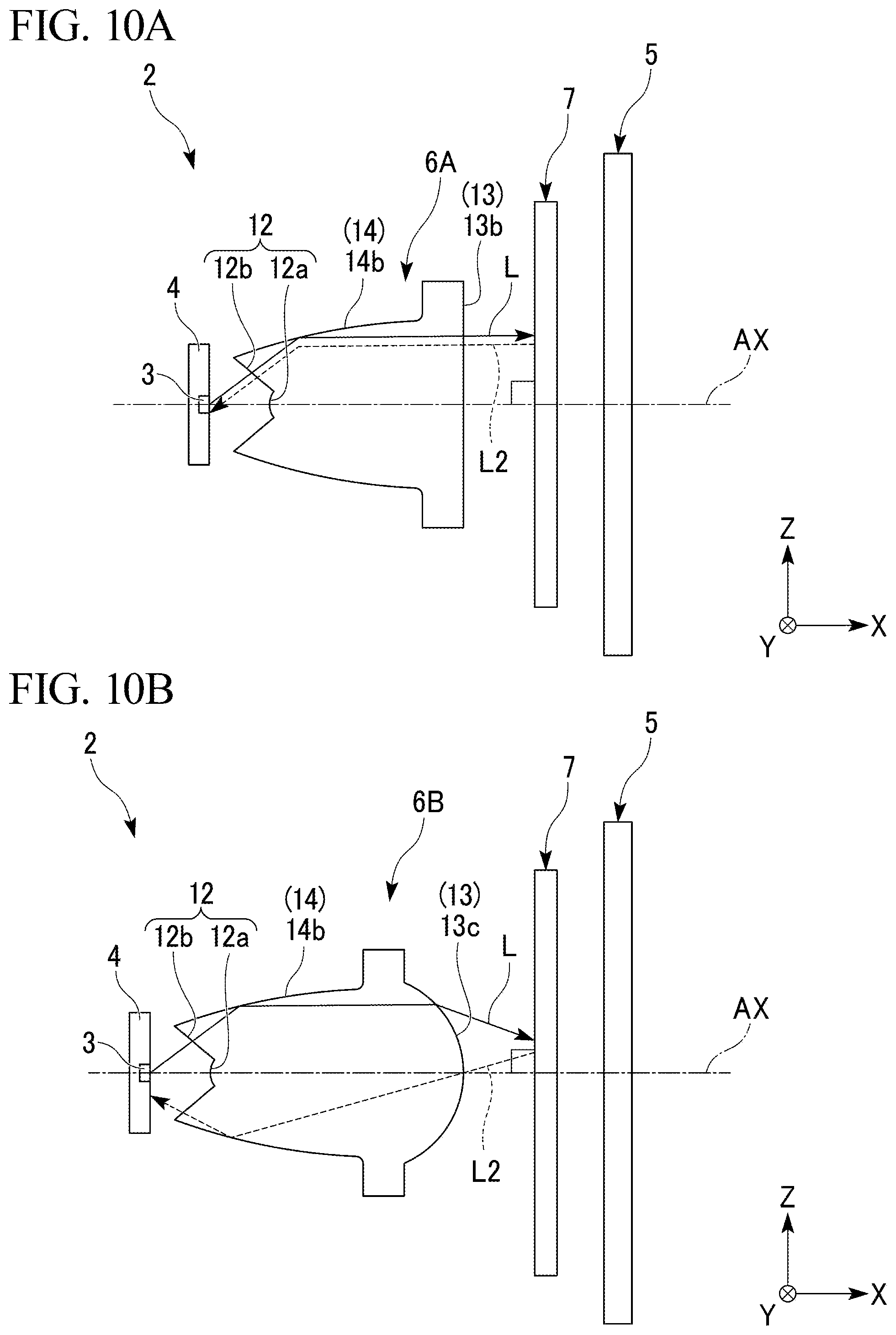 Patent US12104761 Figure 9 – Vehicle lamp