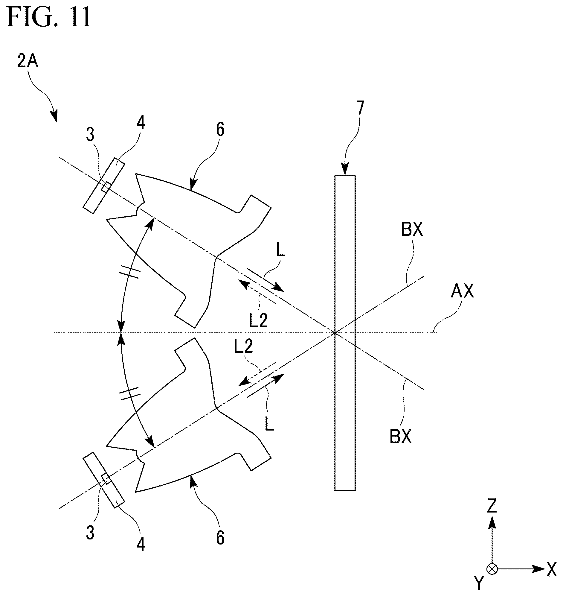 Patent US12104761 Figure 10 – Vehicle lamp