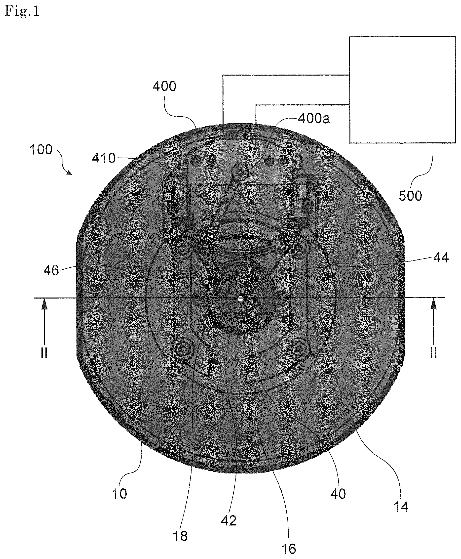Patent US12104768 Figure 1 – Lighting device