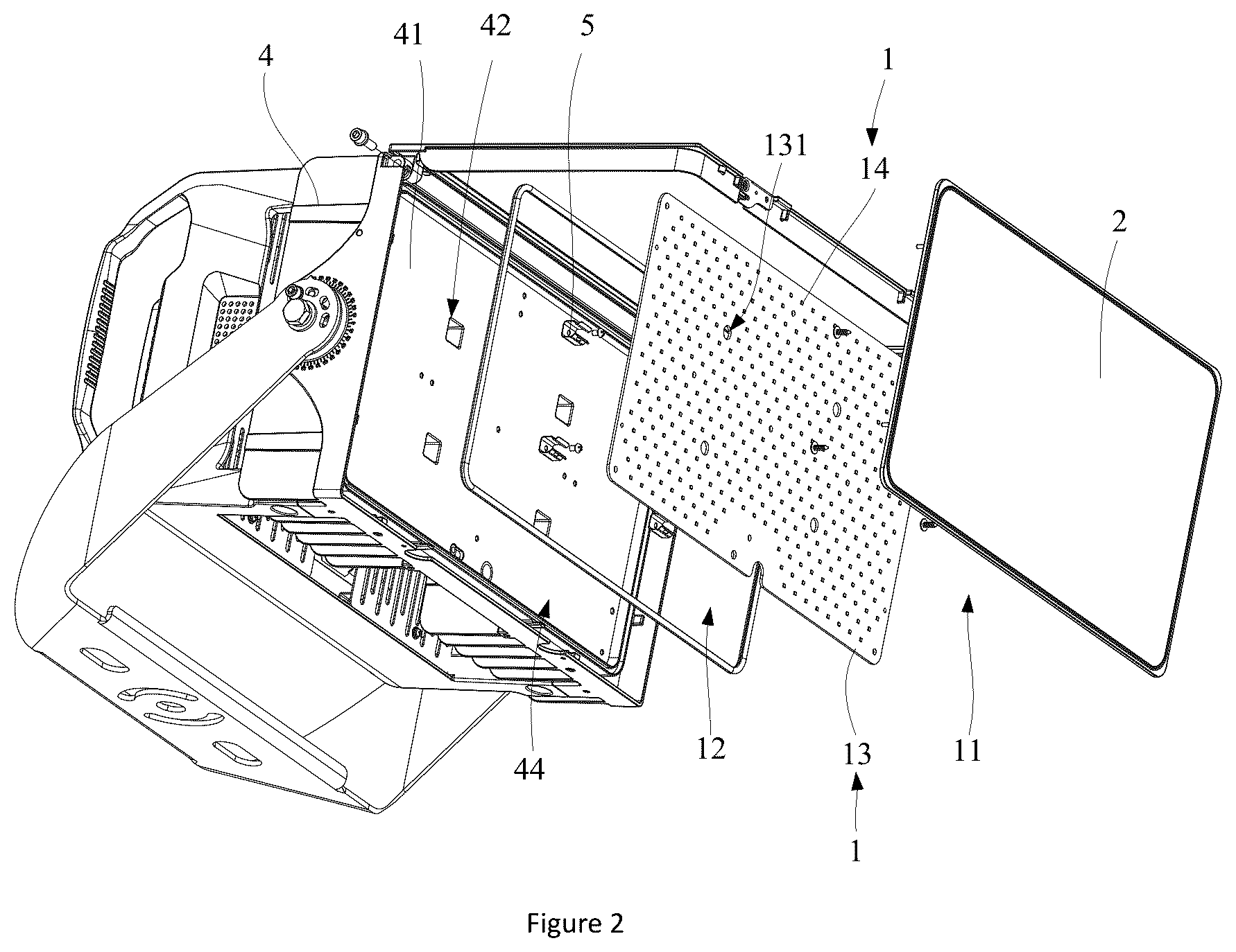 Patent US12104769 Figure 2 – Floodlight