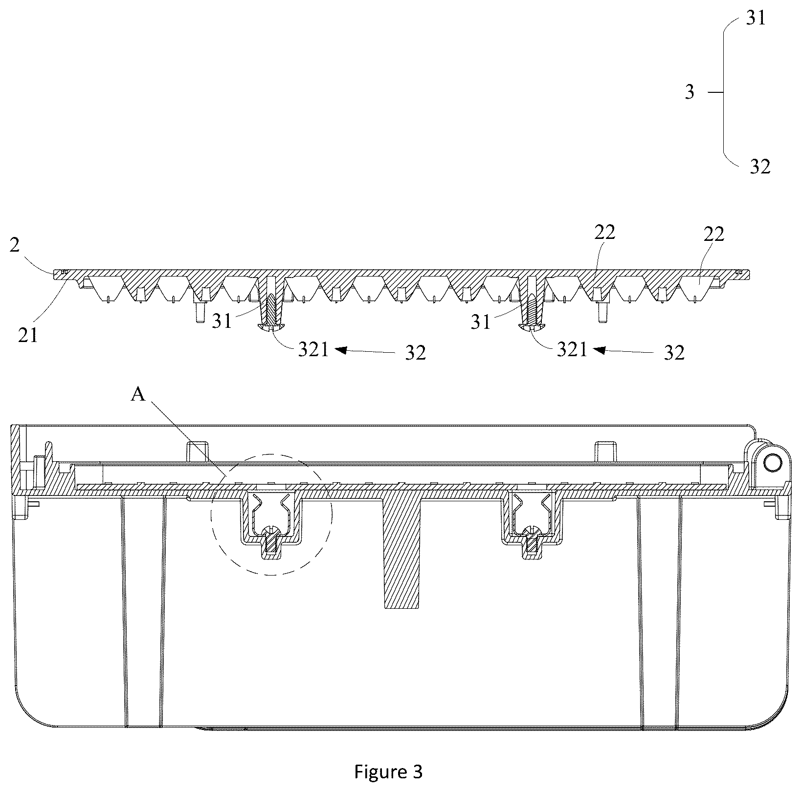 Patent US12104769 Figure 3 – Floodlight