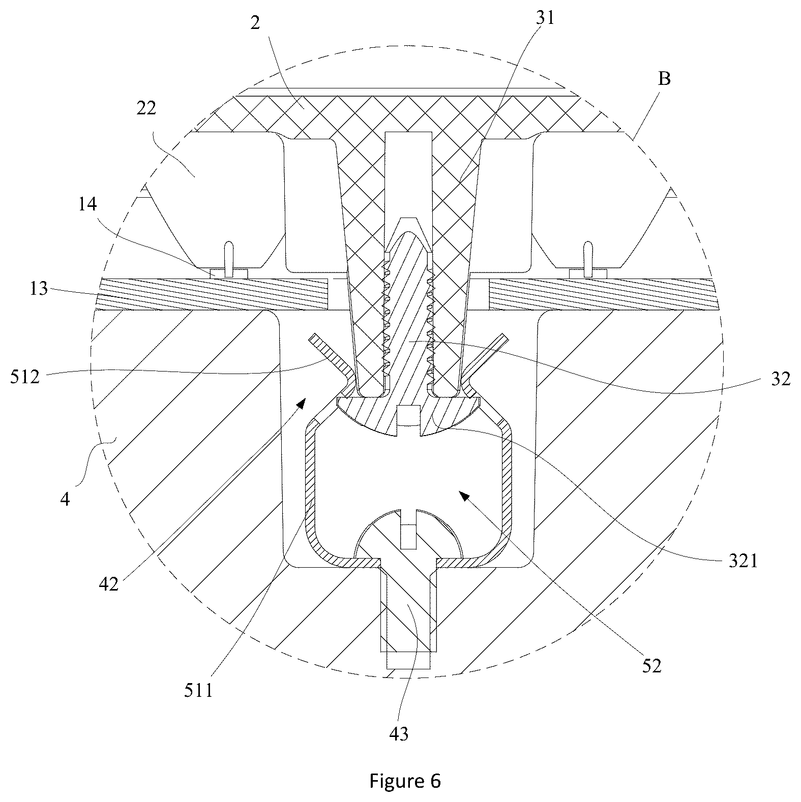 Patent US12104769 Figure 6 – Floodlight