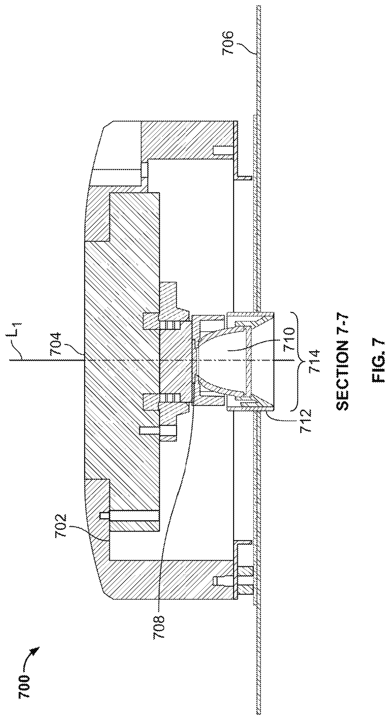Patent US12104771 Figure 5 – Small aperture light emitting diode (“LED”) lighting
