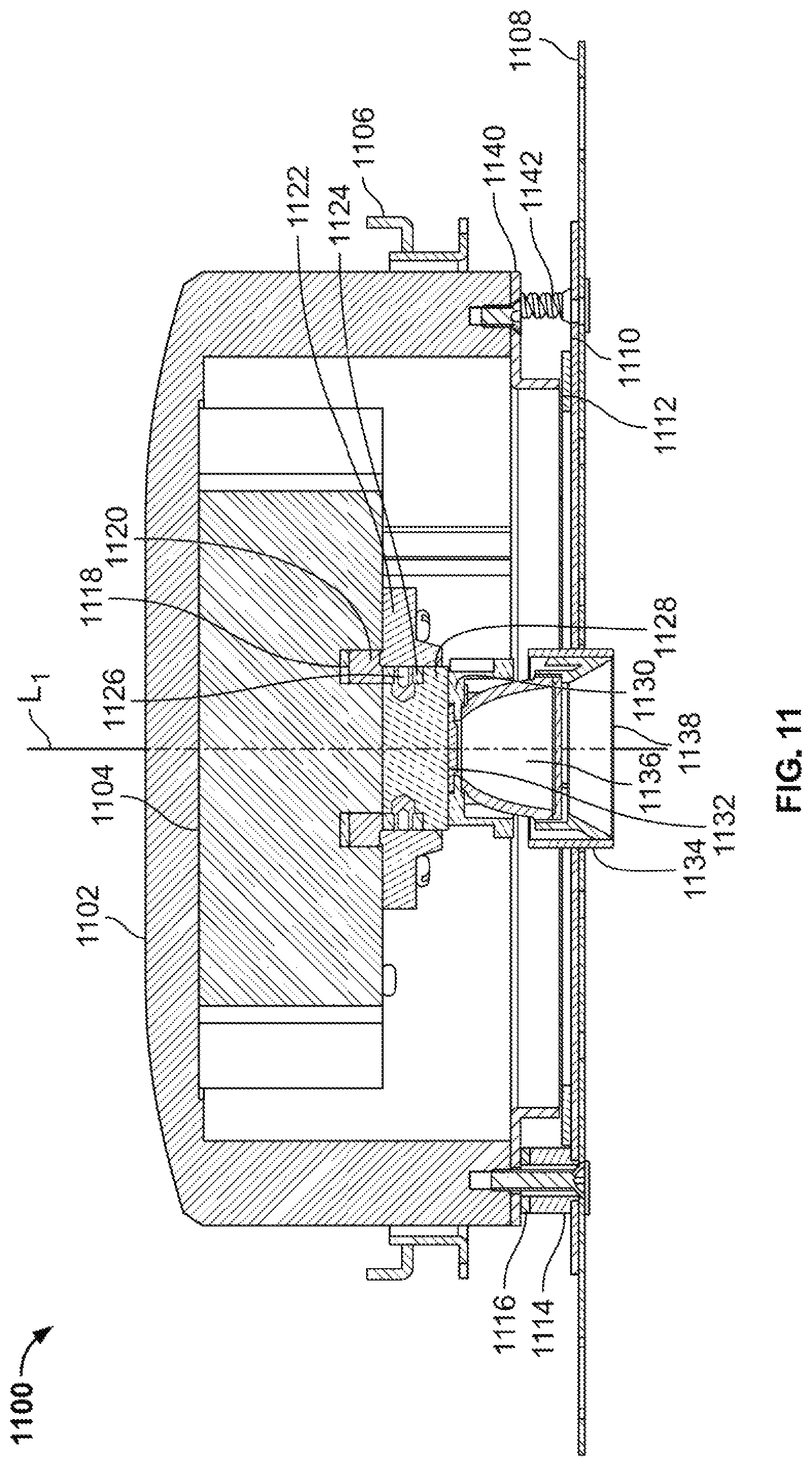 Patent US12104771 Figure 7 – Small aperture light emitting diode (“LED”) lighting