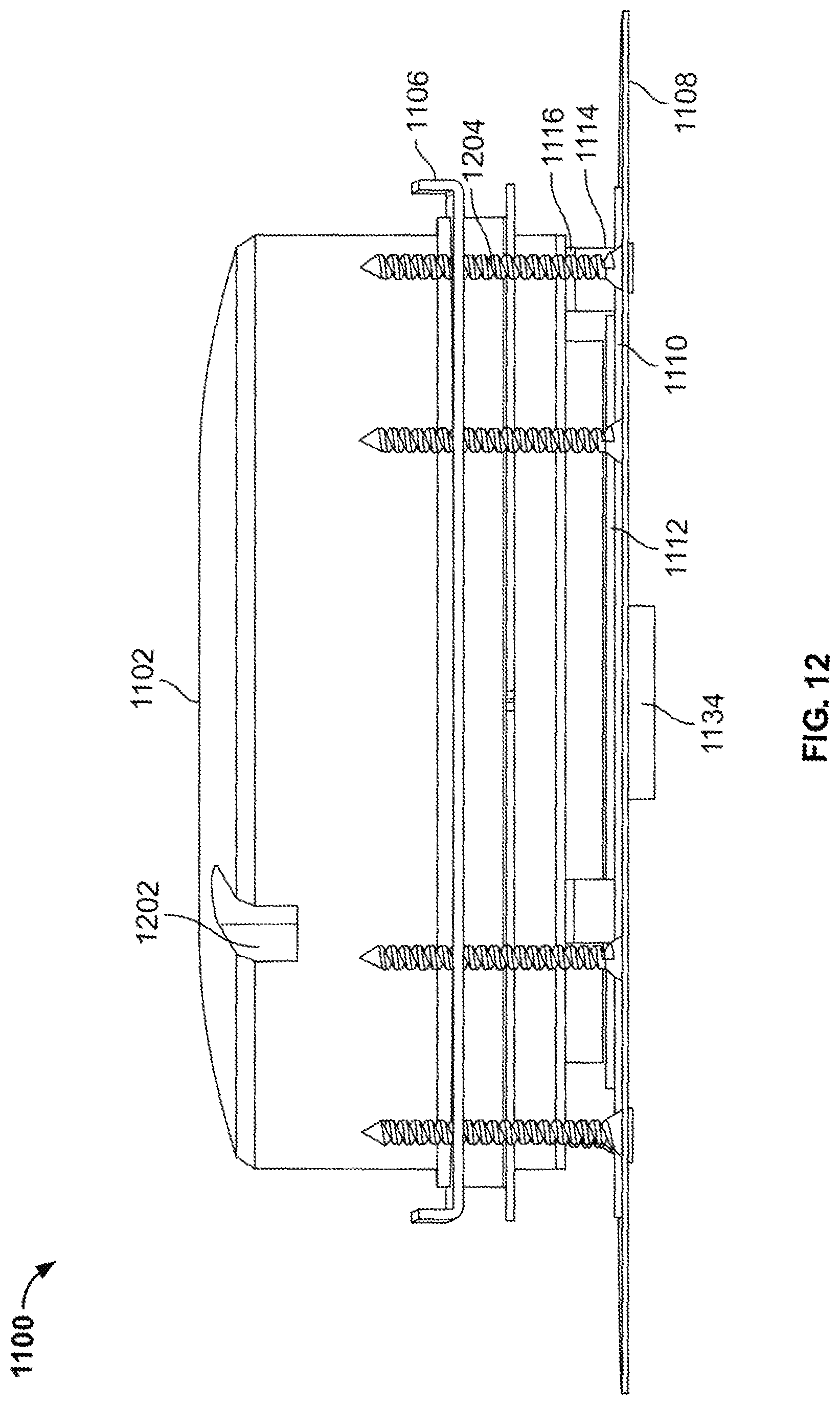 Patent US12104771 Figure 8 – Small aperture light emitting diode (“LED”) lighting