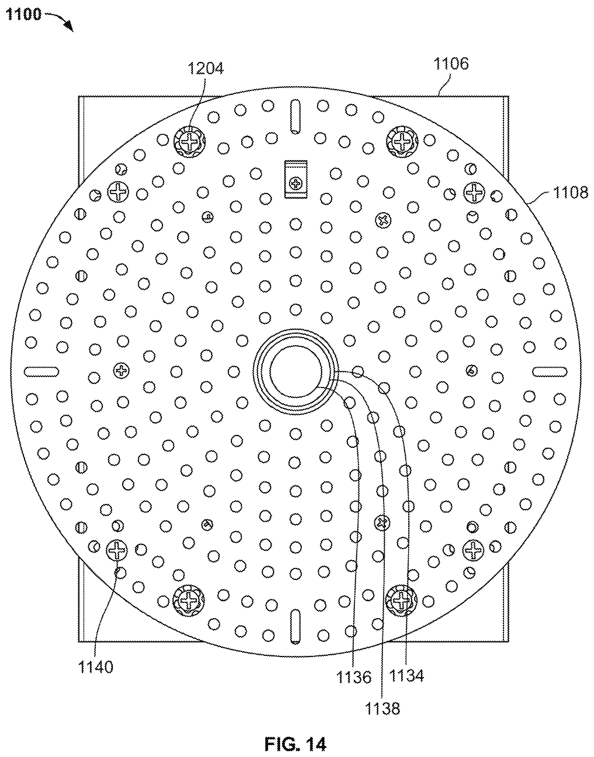 Patent US12104771 Figure 10 – Small aperture light emitting diode (“LED”) lighting