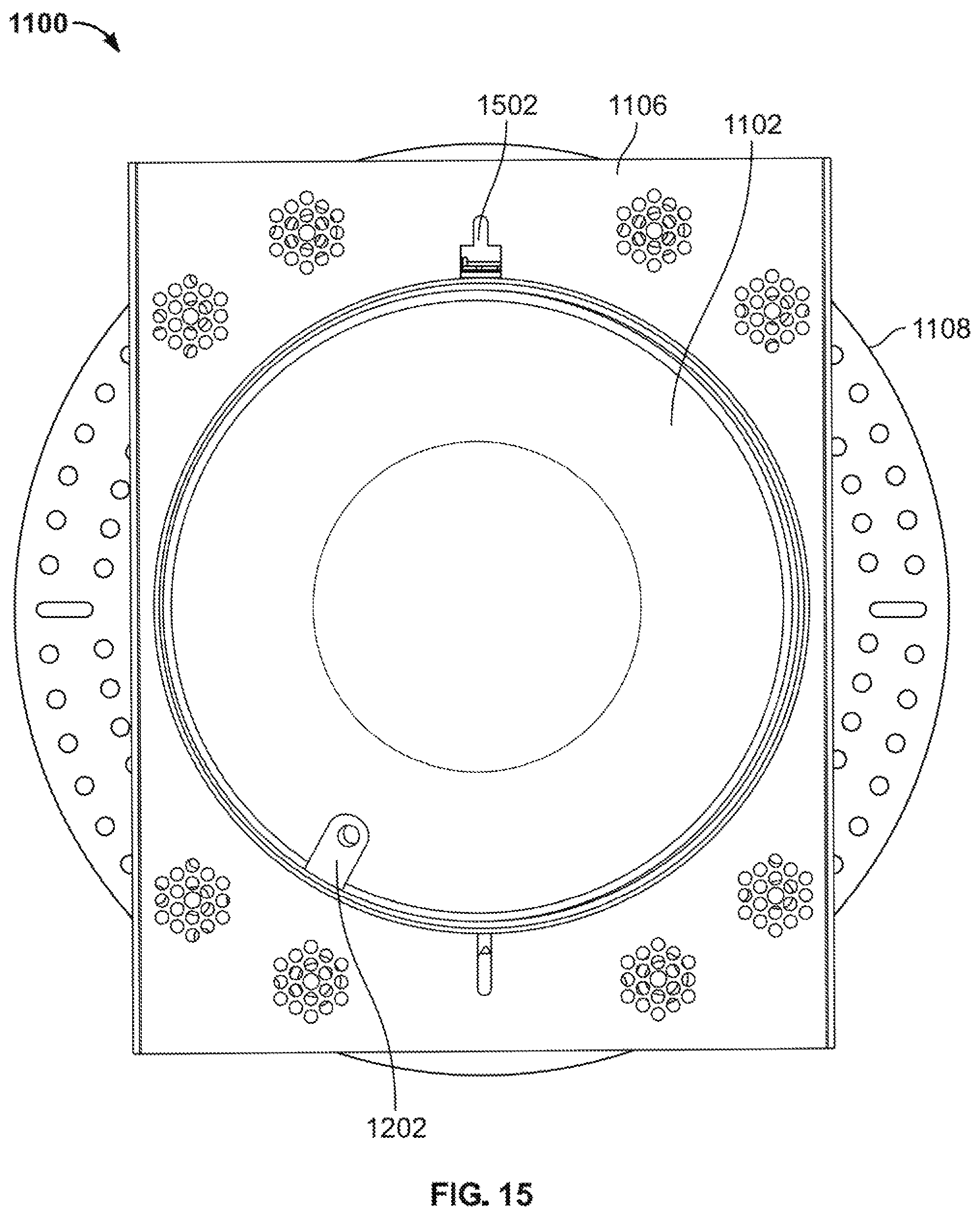 Patent US12104771 Figure 11 – Small aperture light emitting diode (“LED”) lighting