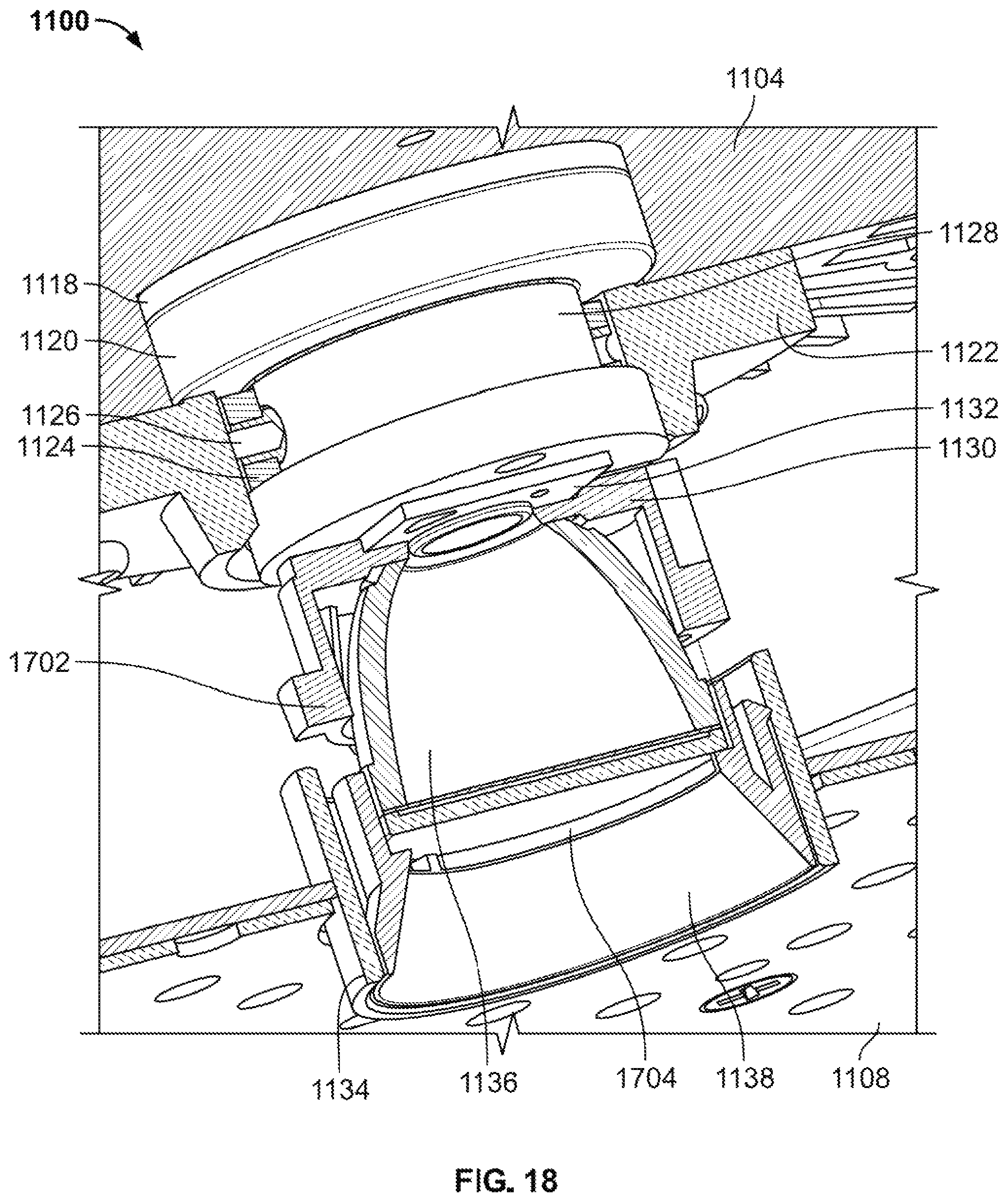 Patent US12104771 Figure 14 – Small aperture light emitting diode (“LED”) lighting