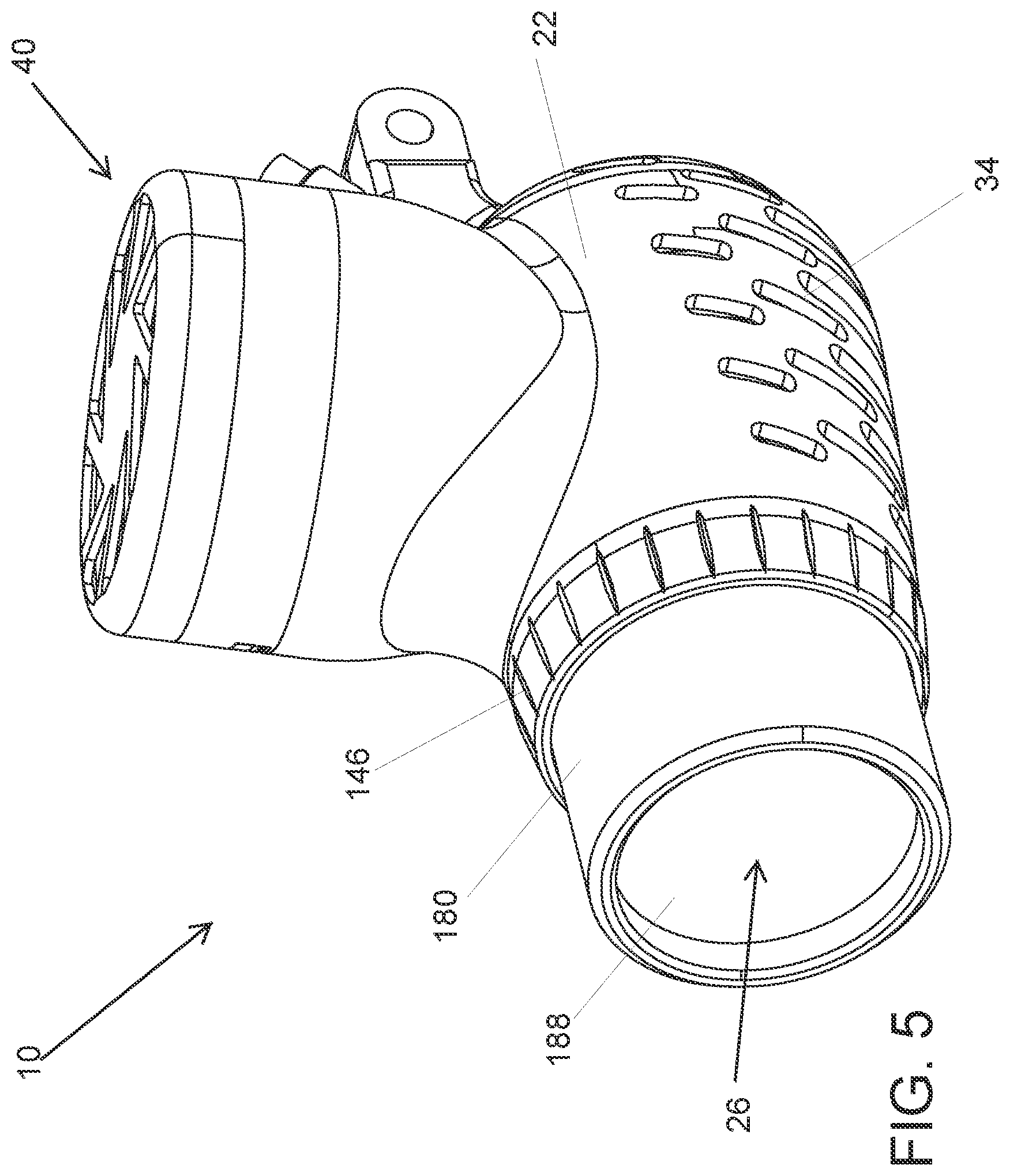Patent US12104772 Figure 5 – Sanitation control for headlamps having variable beam illumination