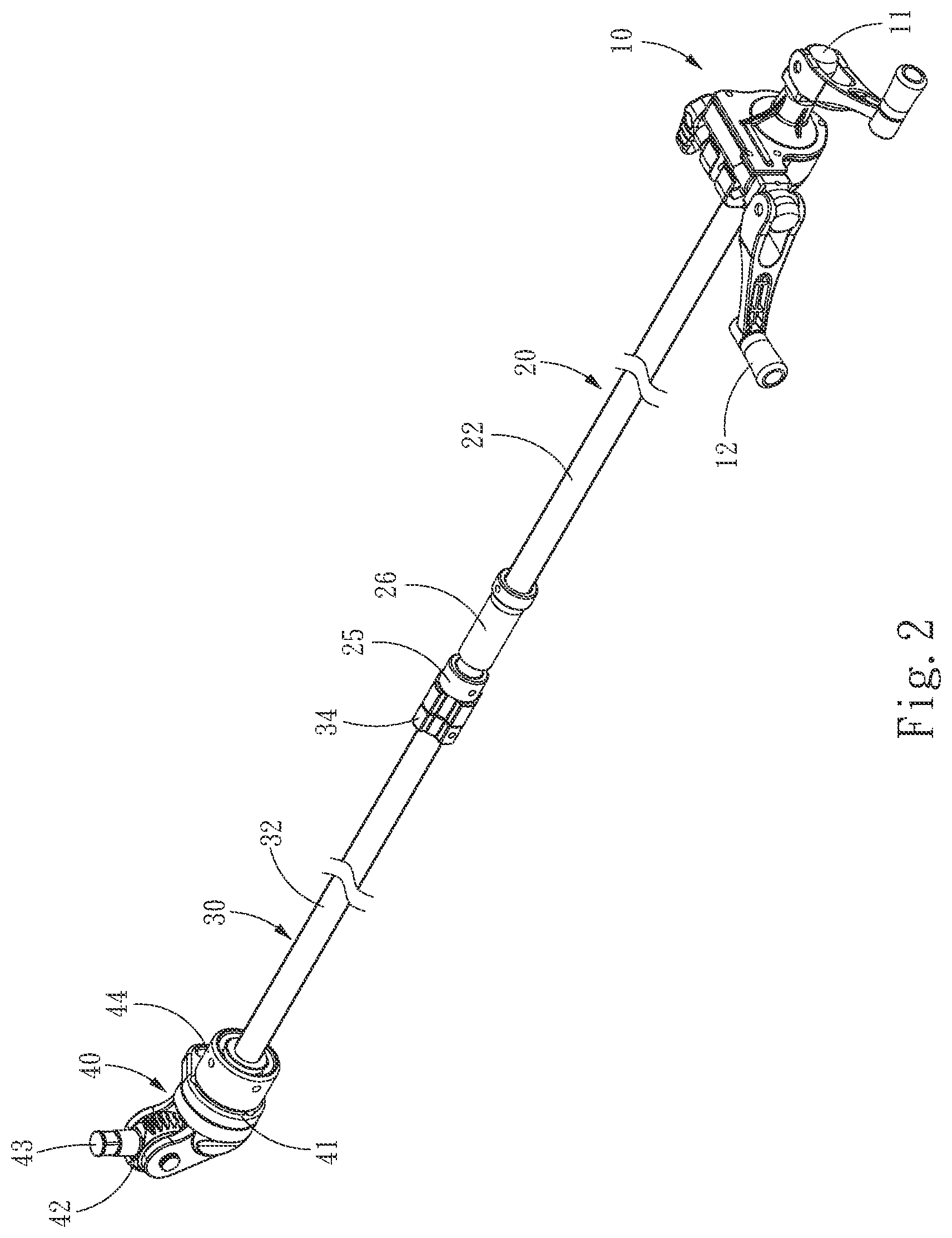 Patent US12104774 Figure 2 – Angle adjustment device for lighting softbox