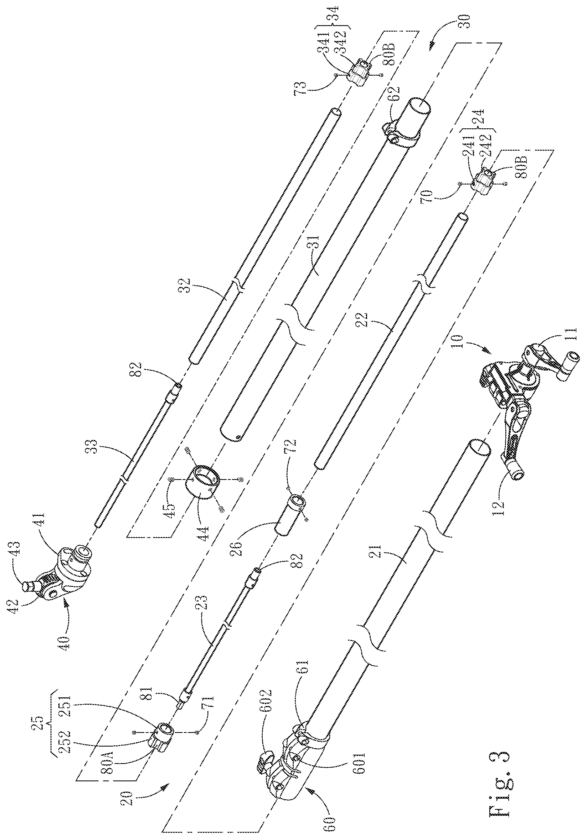 Patent US12104774 Figure 3 – Angle adjustment device for lighting softbox