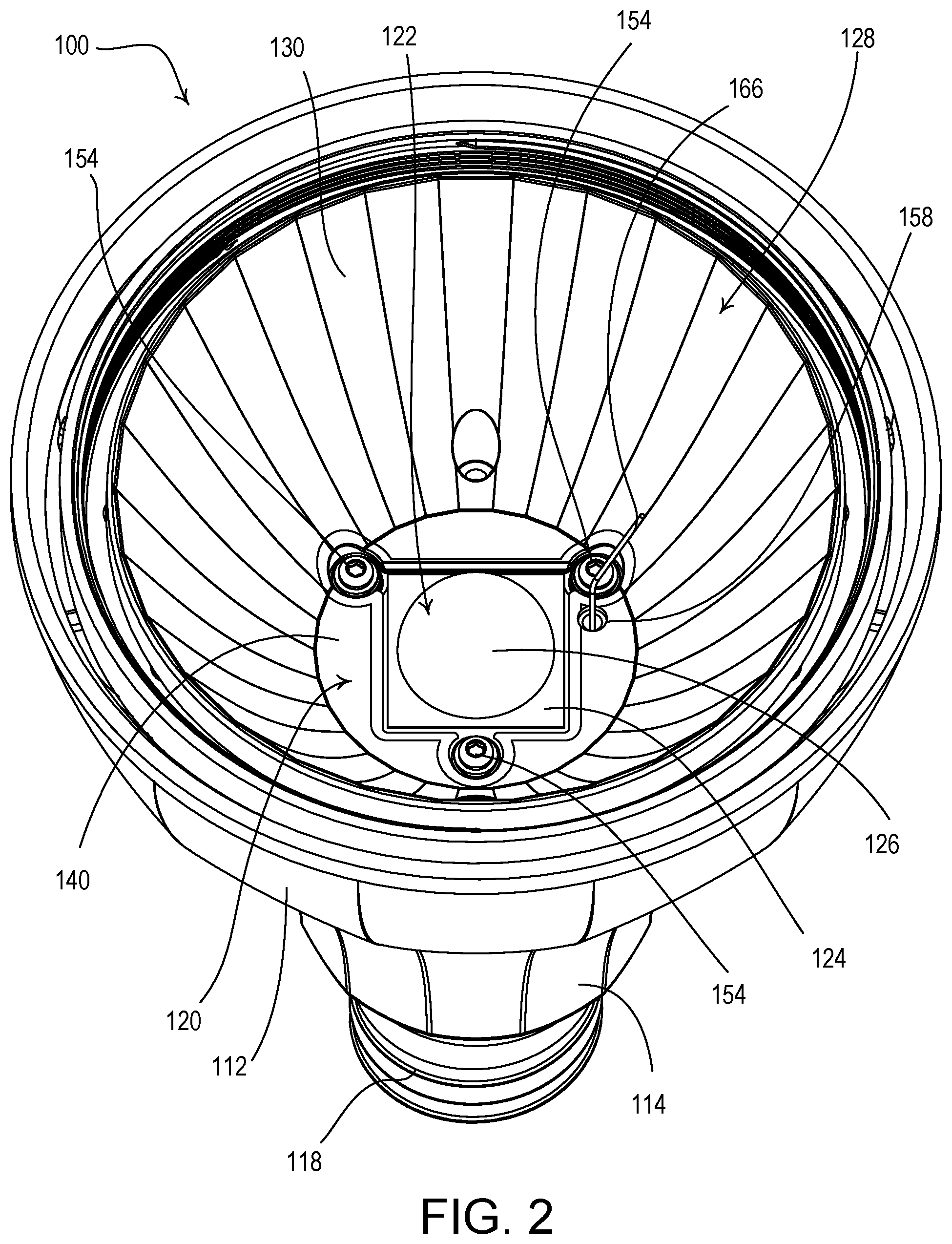 Patent US12104776 Figure 2 – Wireless controllable lighting device