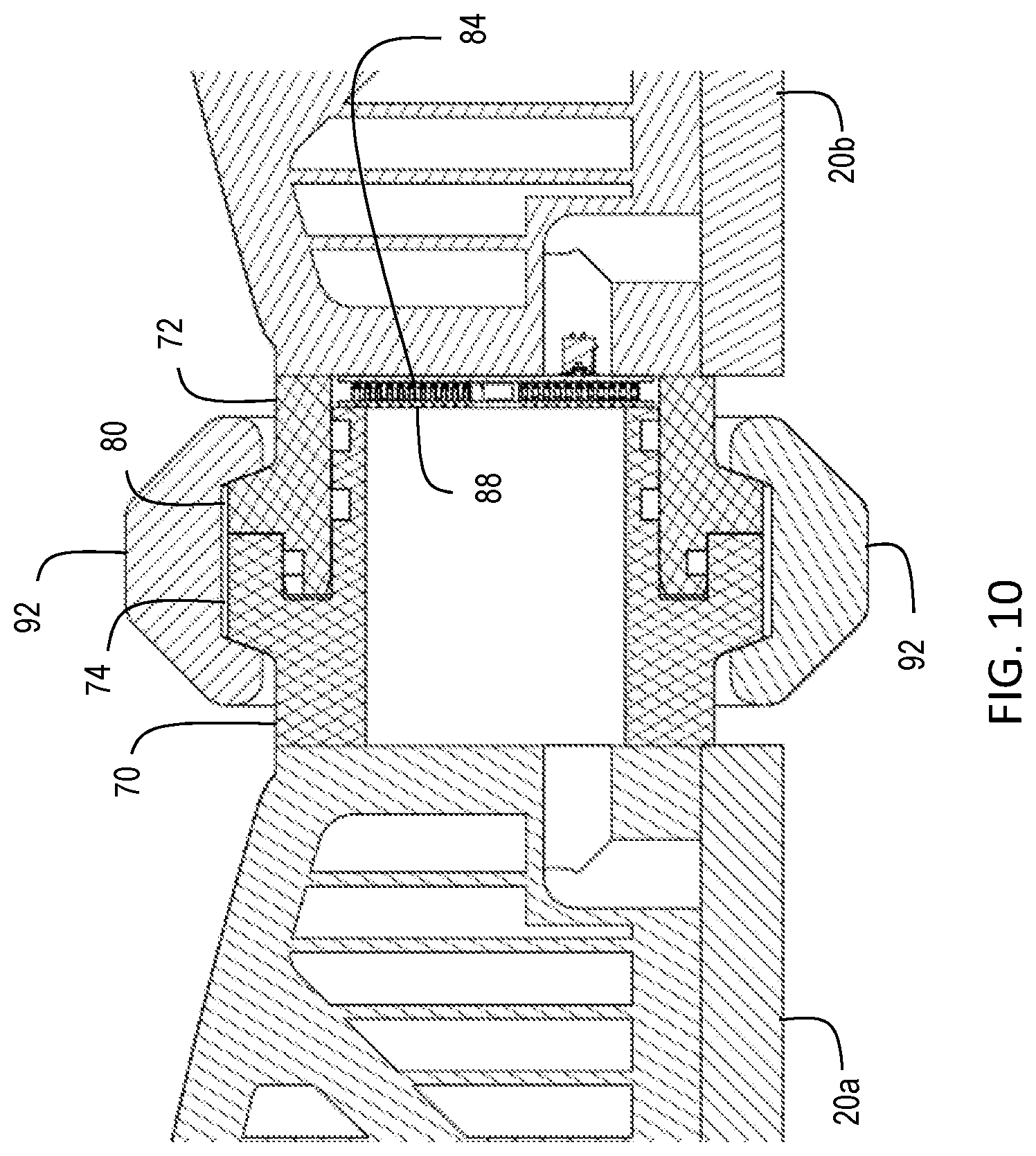 Patent US12104777 Figure 10 – Outdoor LED illumination system with pole-mounted backplane
