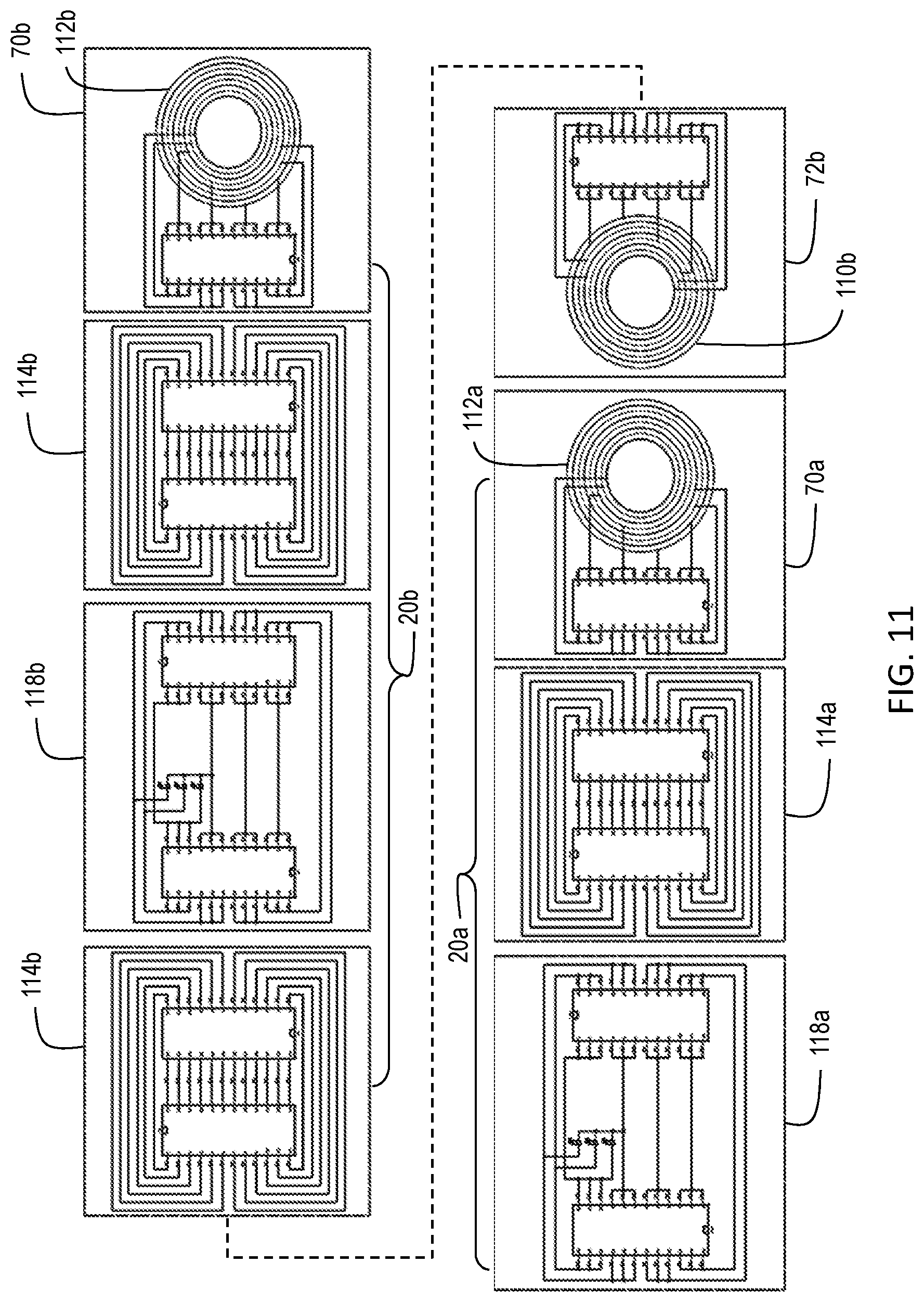 Patent US12104777 Figure 11 – Outdoor LED illumination system with pole-mounted backplane