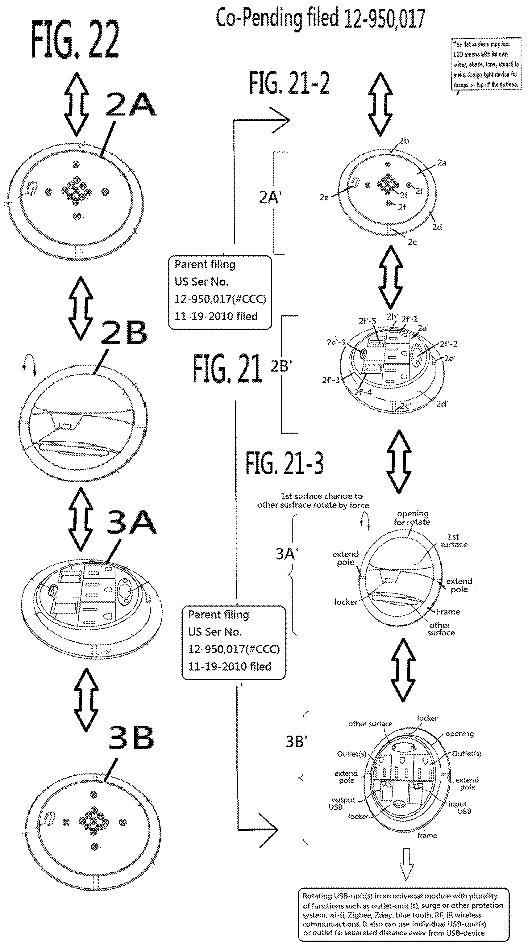 Patent US12104779 Figure 7 – LED desk/floor lamp