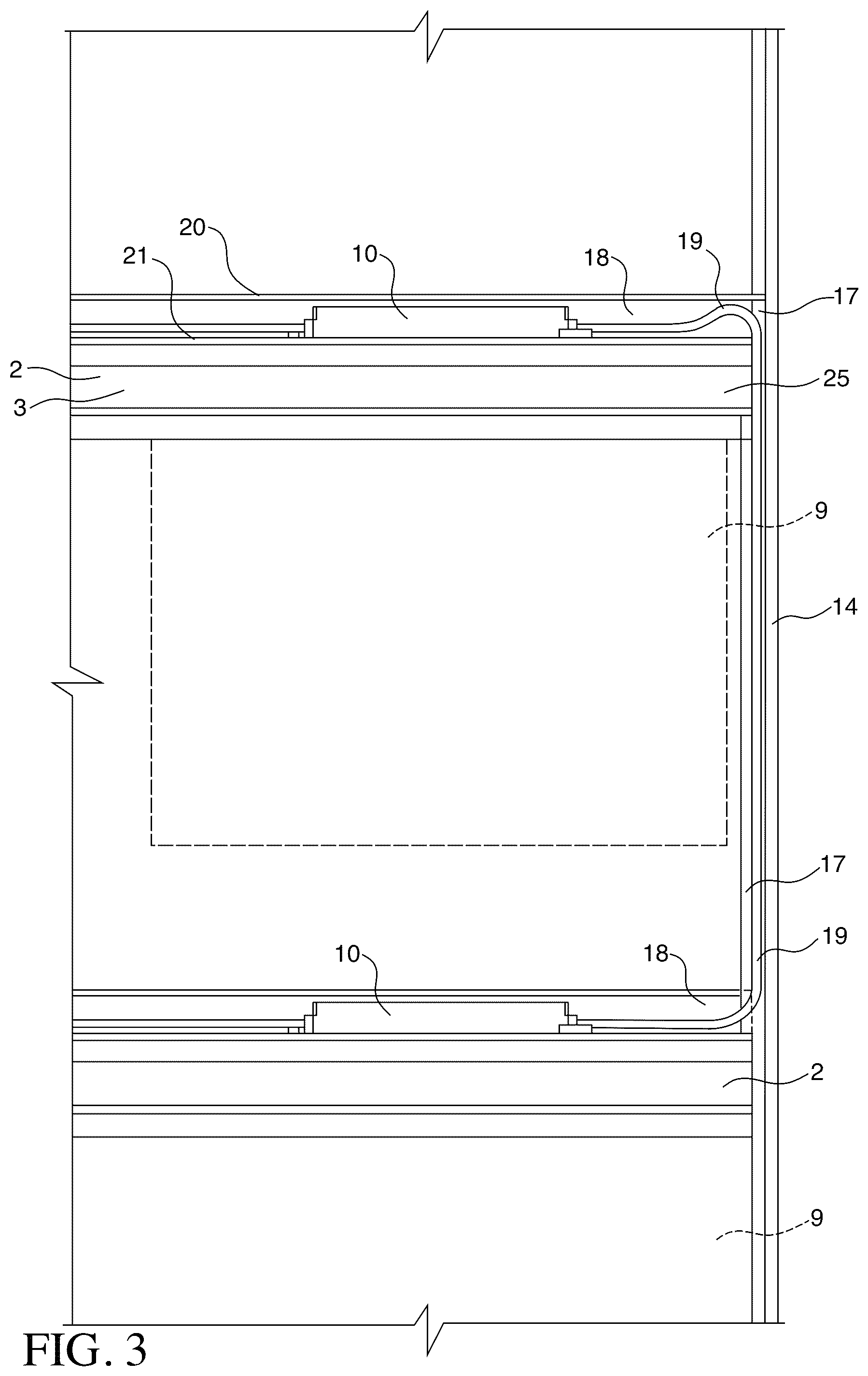 Patent US12104781 Figure 3 – Light rung for kinetic facade system
