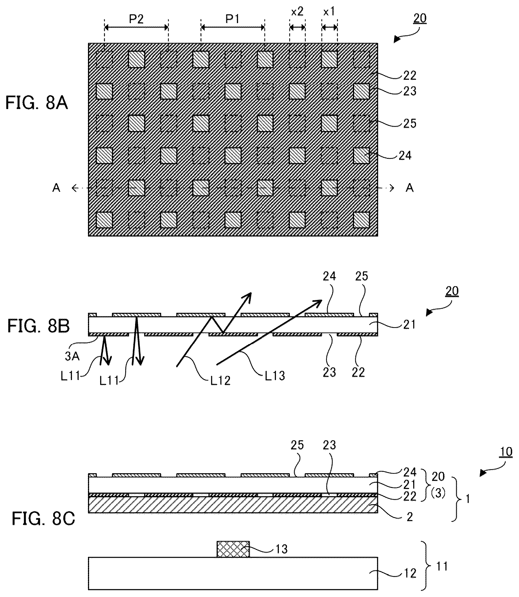 Patent US12104784 Figure 4 – Diffusion member, stacked body, diffusion member set, LED backlight, and displaying apparatus