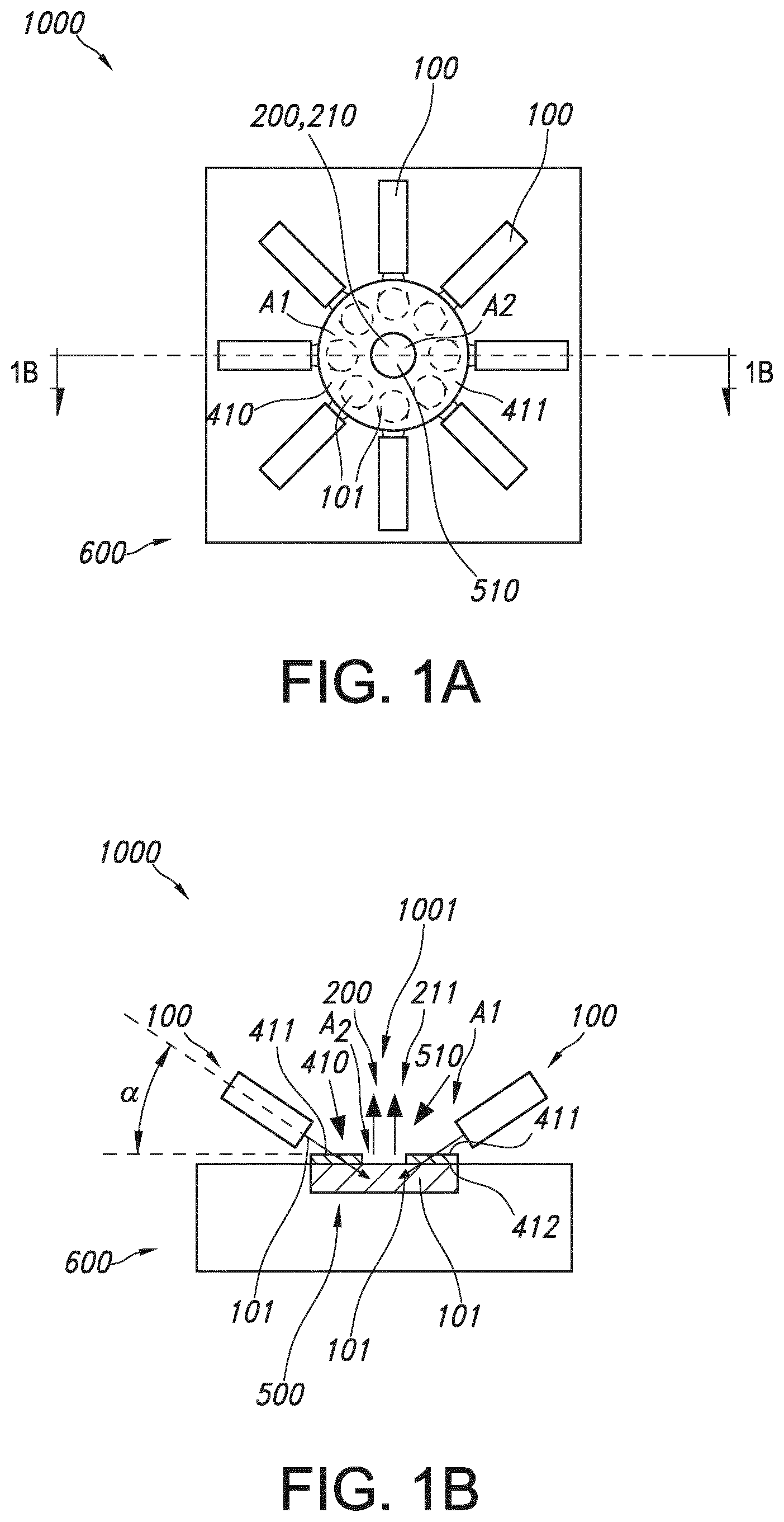 Patent US12104785 Figure 1 – Laser-phosphor light source with improved brightness and thermal management