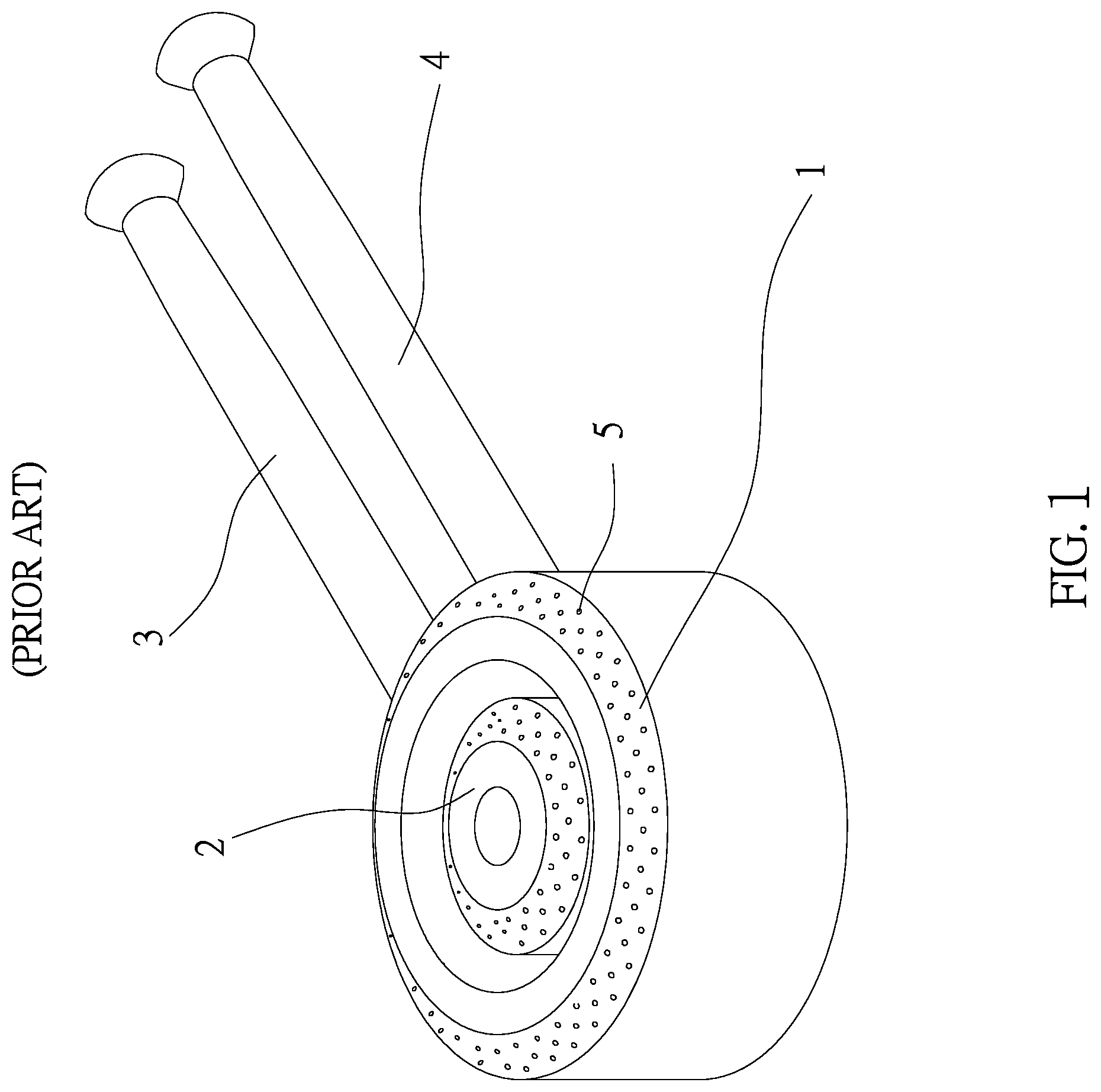 Patent US12104786 Figure 1 – Burner of gas stove