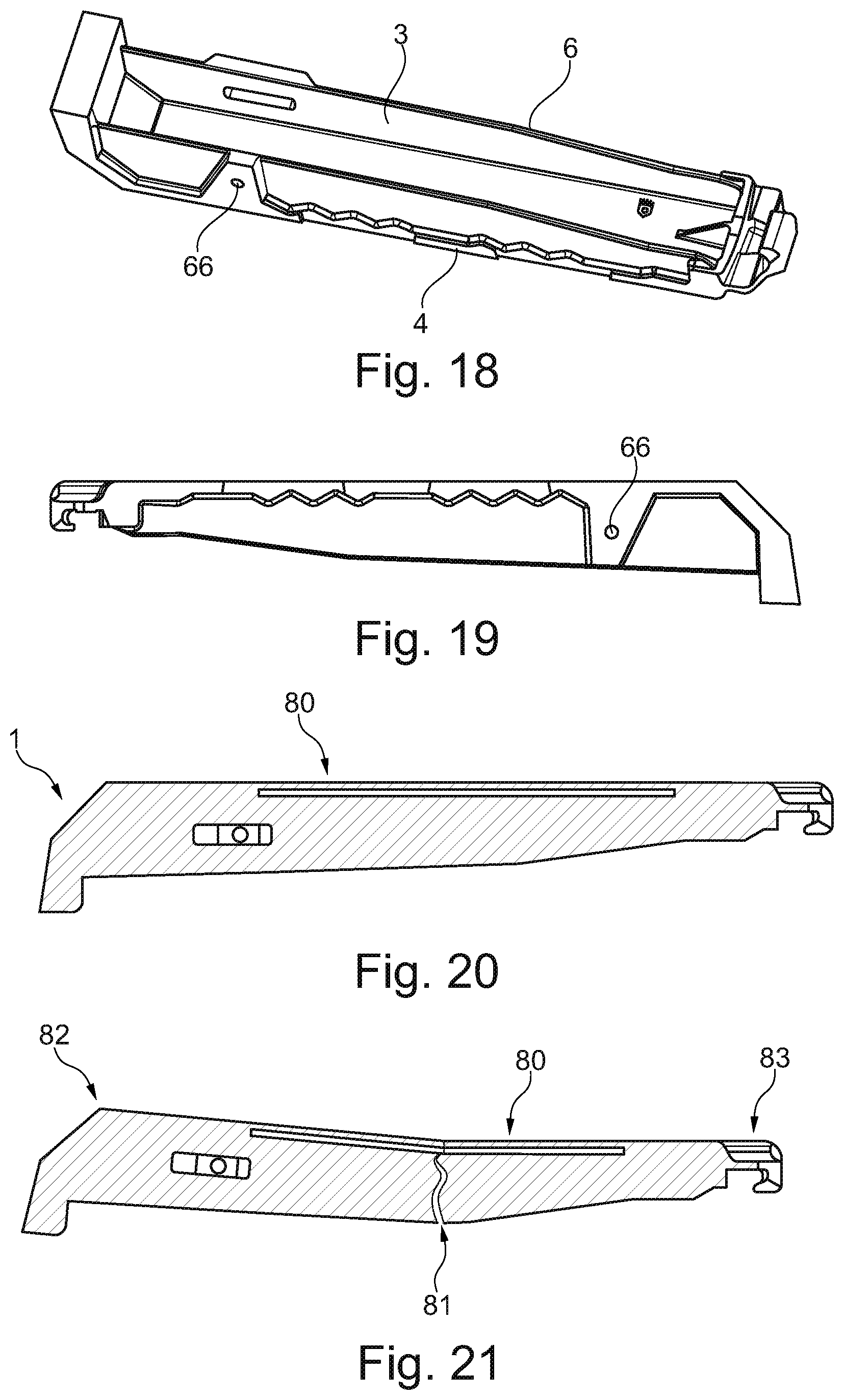 Patent US12104787 Figure 5 – Grate bar, grate bar arrangement, and method for operating a grate bar arrangement