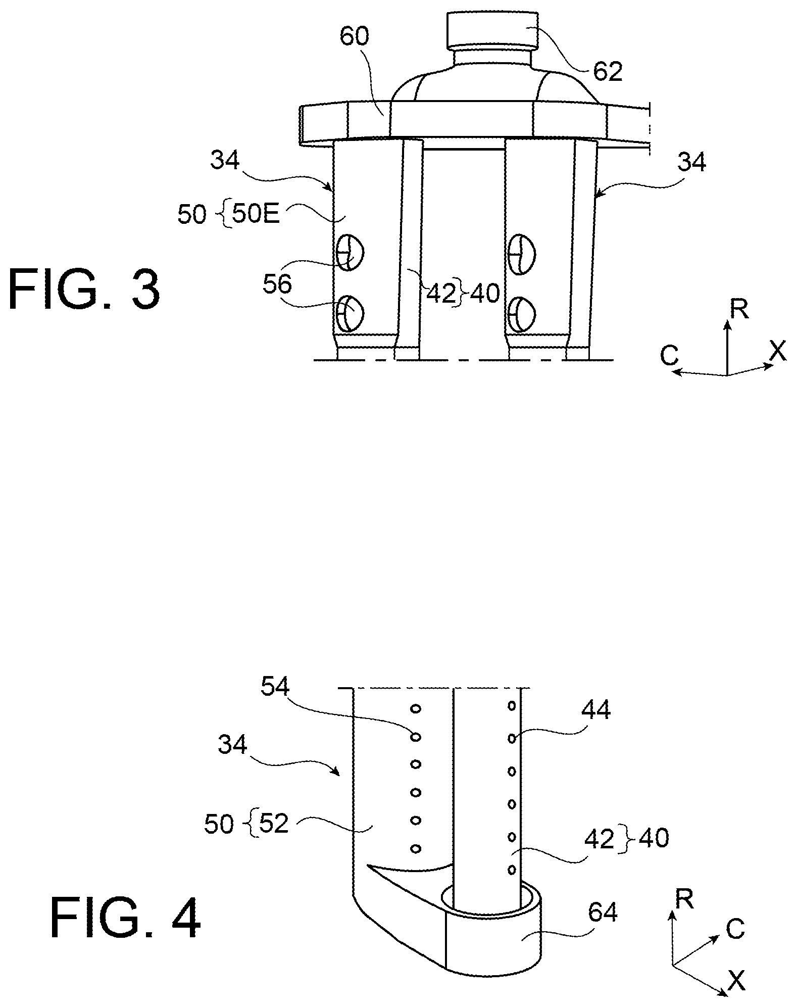 Patent US12104793 Figure 2 – Fuel injection device for a turbojet engine afterburner