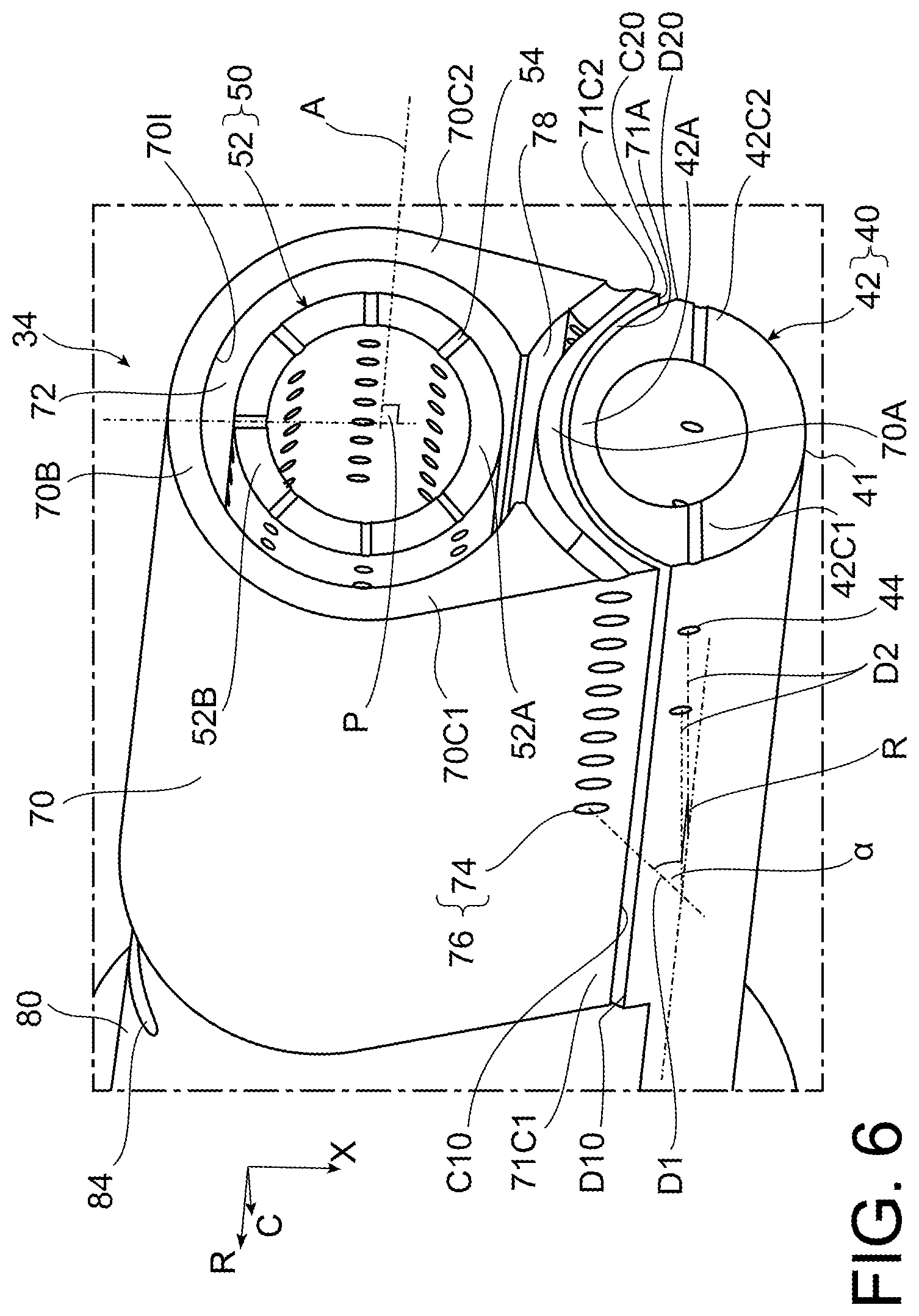 Patent US12104793 Figure 4 – Fuel injection device for a turbojet engine afterburner