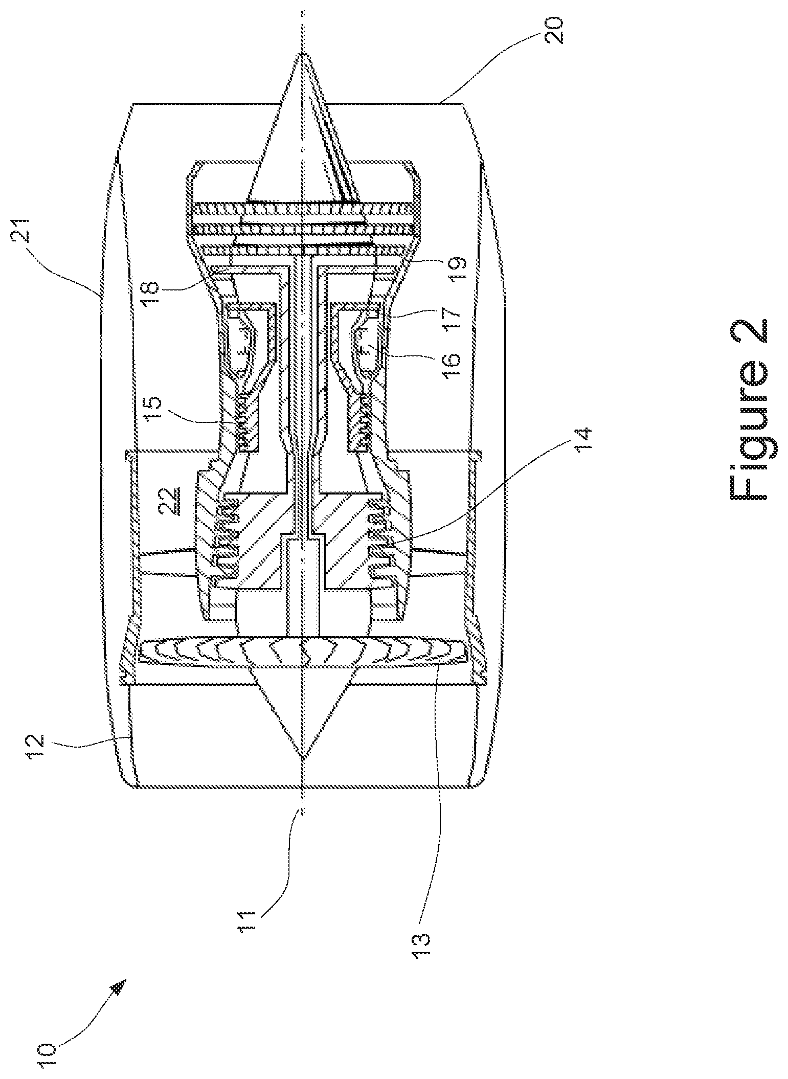 Patent US12104794 Figure 2 – Combustor assembly