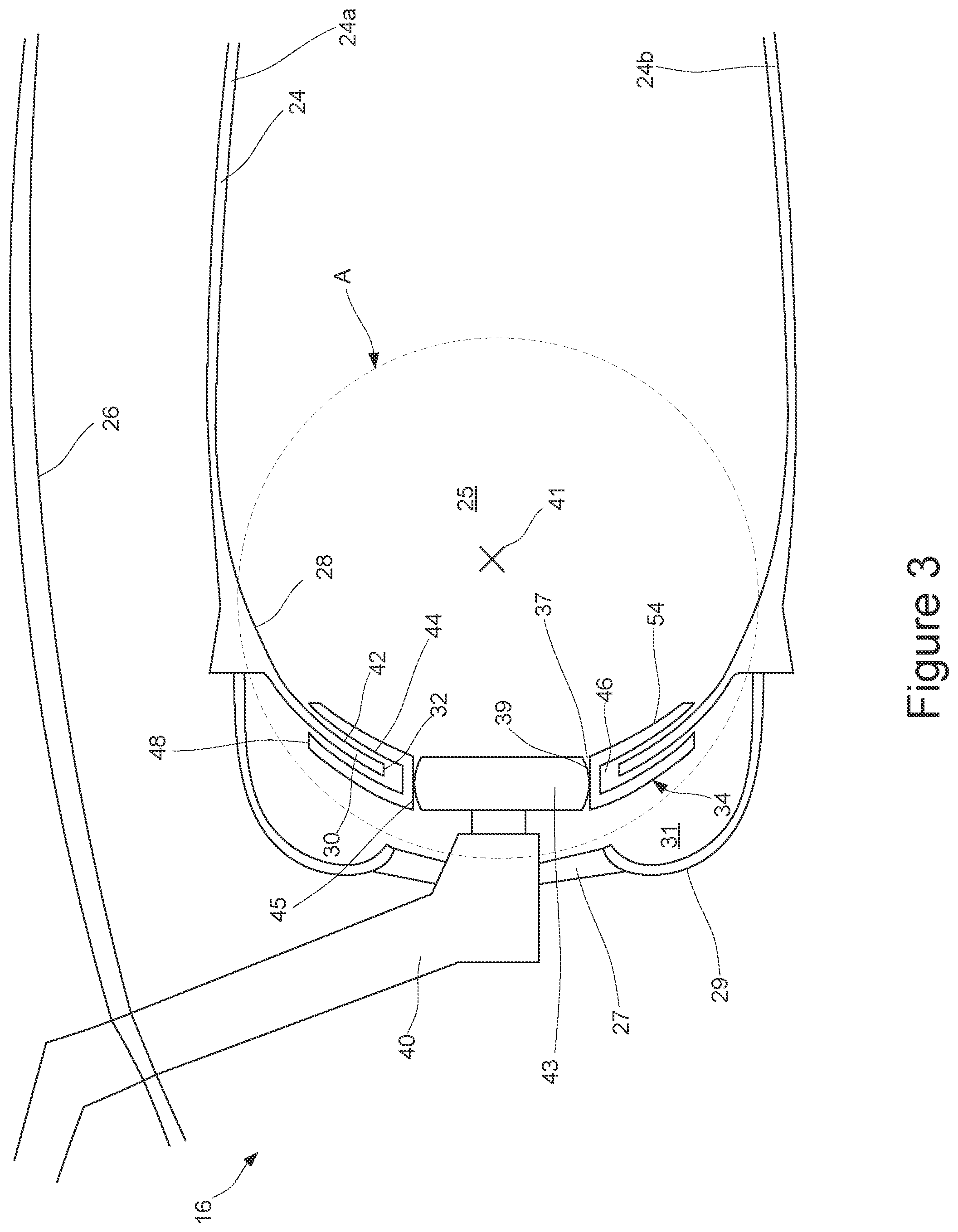 Patent US12104794 Figure 3 – Combustor assembly