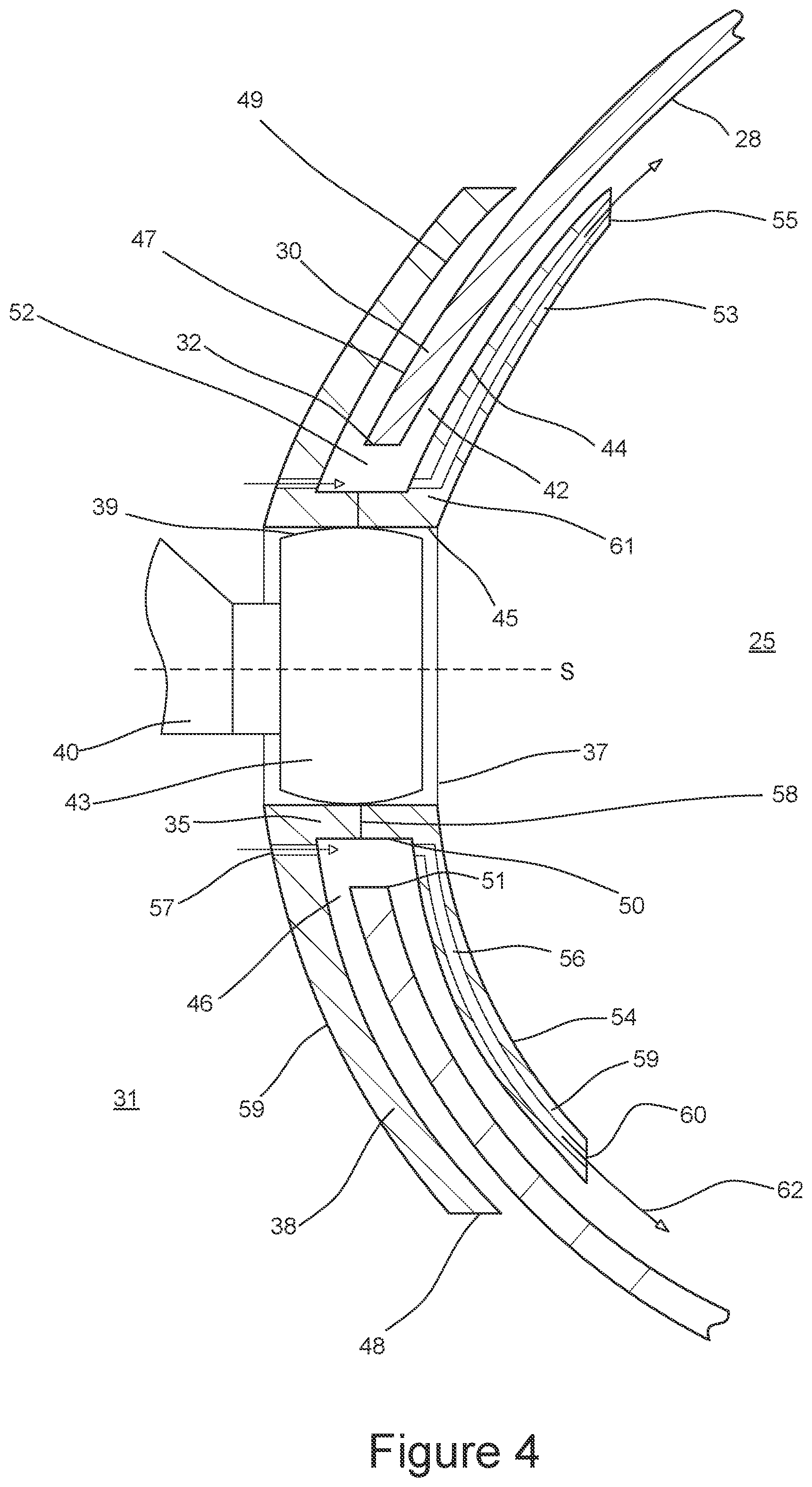 Patent US12104794 Figure 4 – Combustor assembly