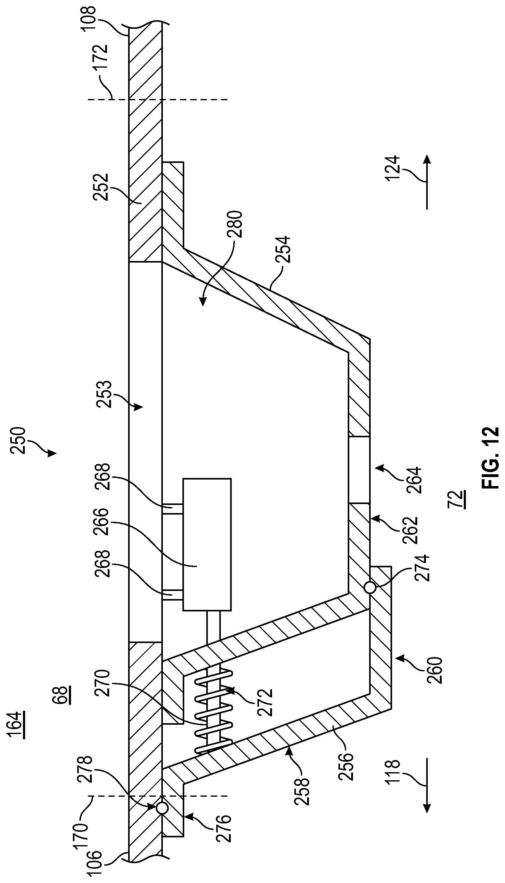 Patent US12104795 Figure 10 – Combustor with a variable primary zone combustion chamber