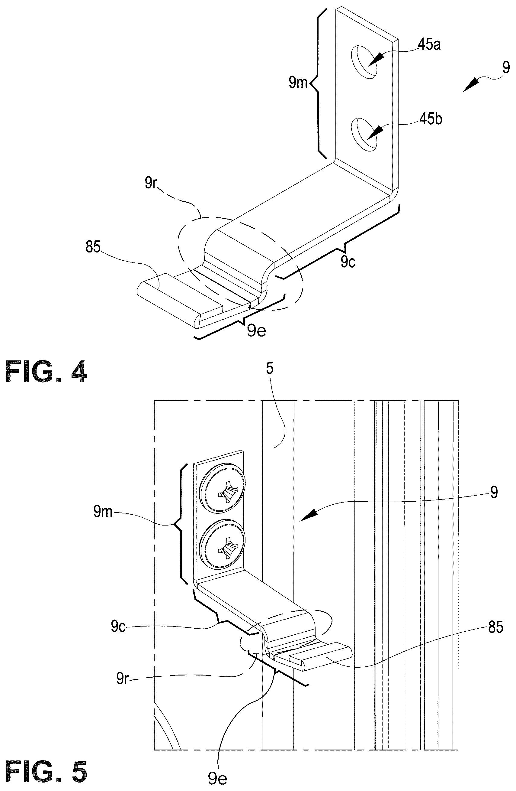 Patent US12104797 Figure 3 – Cooking appliance provided with a door latch assembly