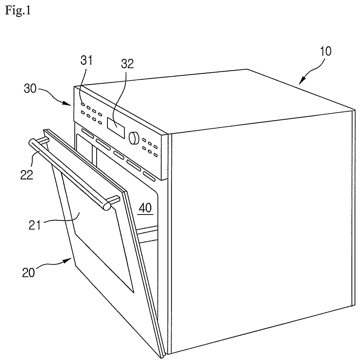 Patent US12104799 — Steam generator and cooking appliance — Figure 1