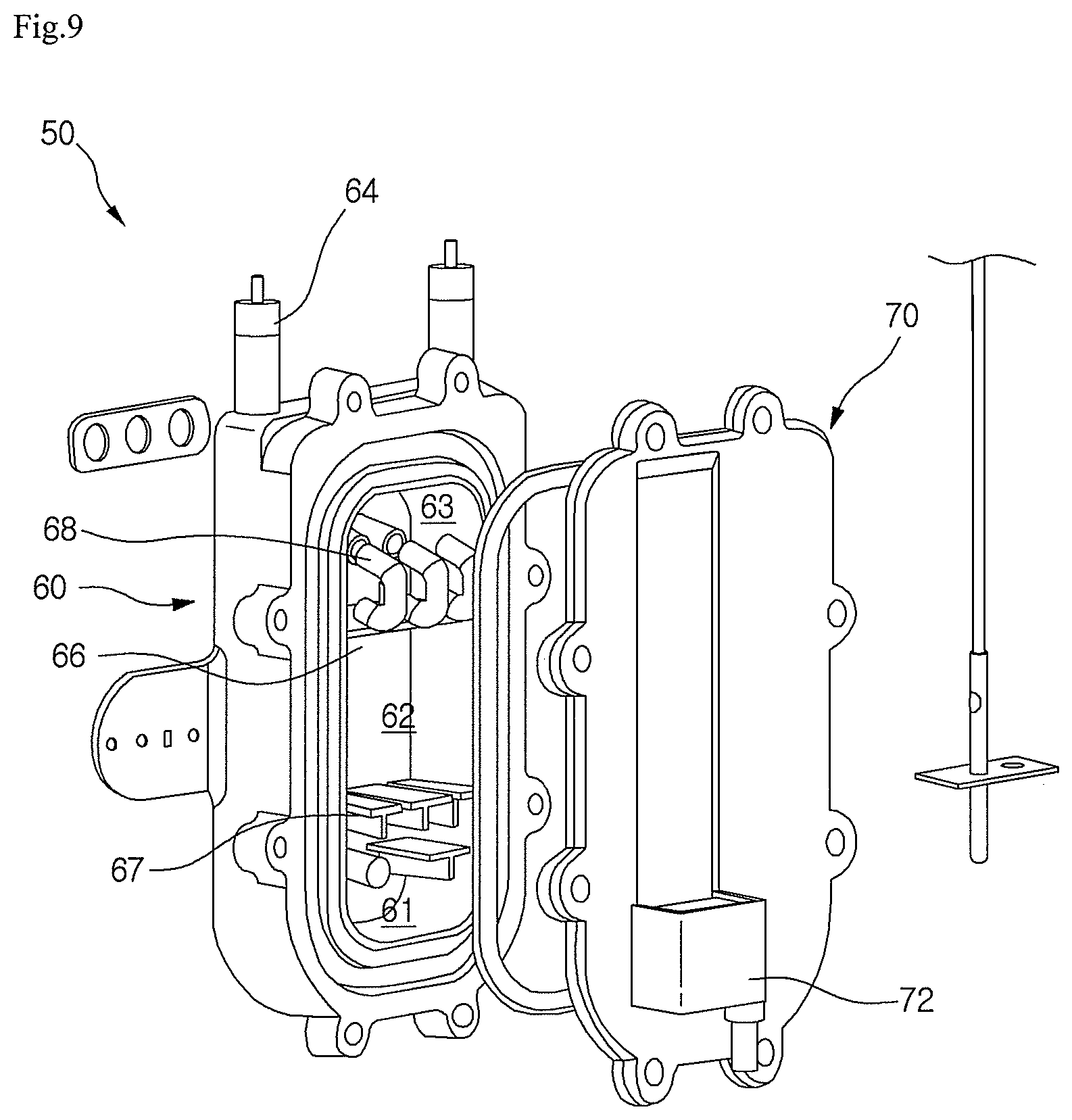 Patent US12104799 Figure 11 – Steam generator and cooking appliance