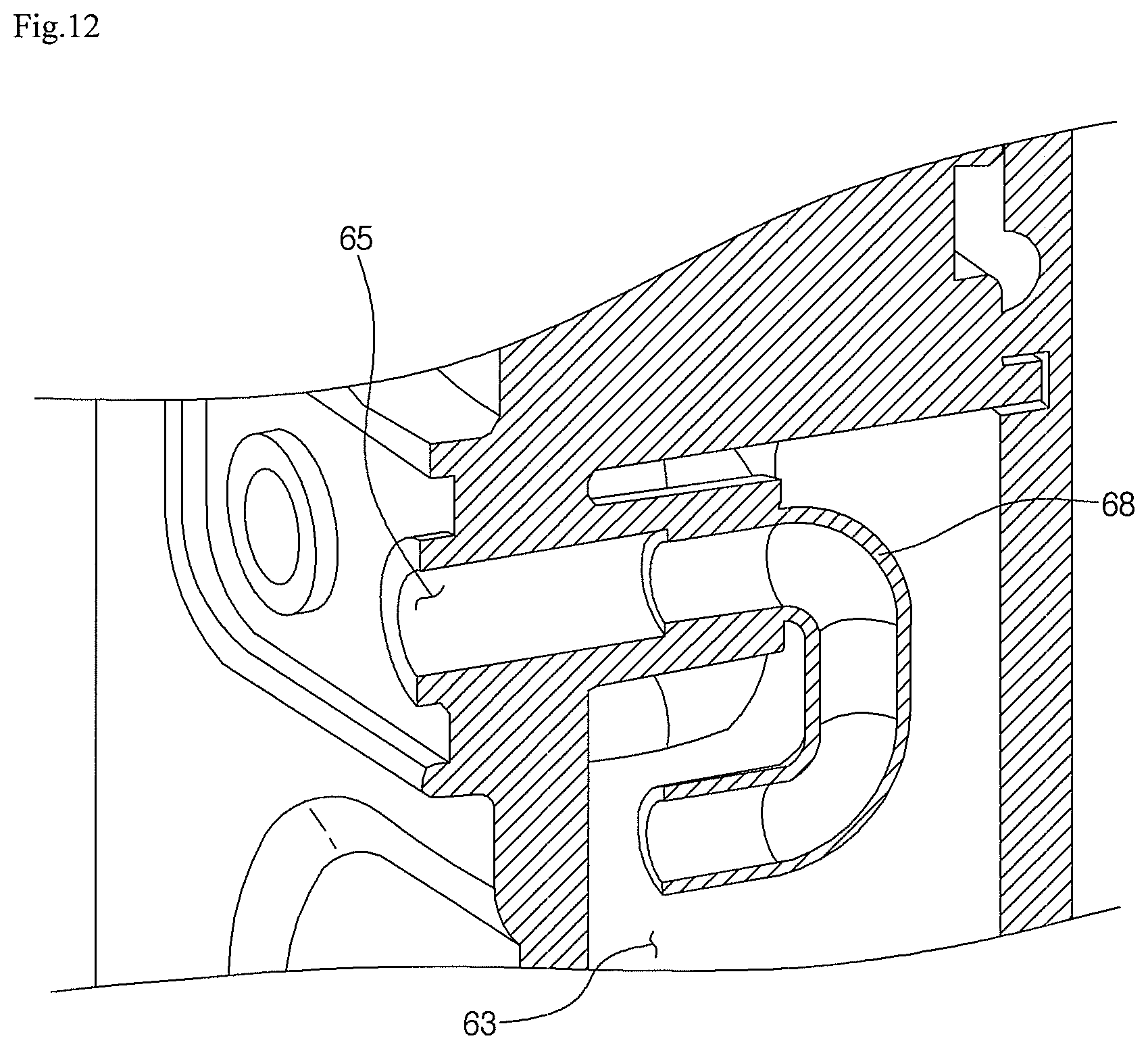 Patent US12104799 Figure 14 – Steam generator and cooking appliance