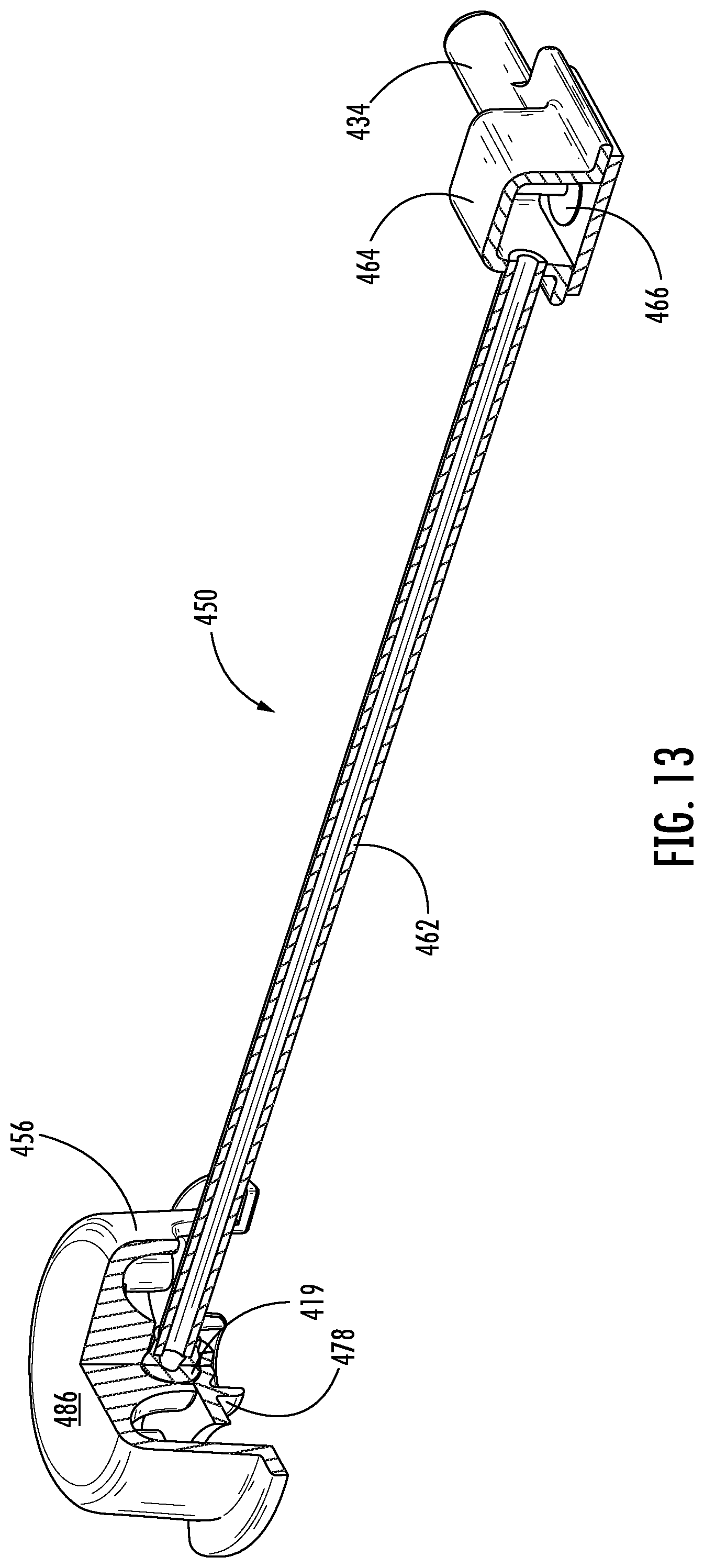Patent US12104800 Figure 13 – Cooktop appliance with a cantilevered temperature sensor
