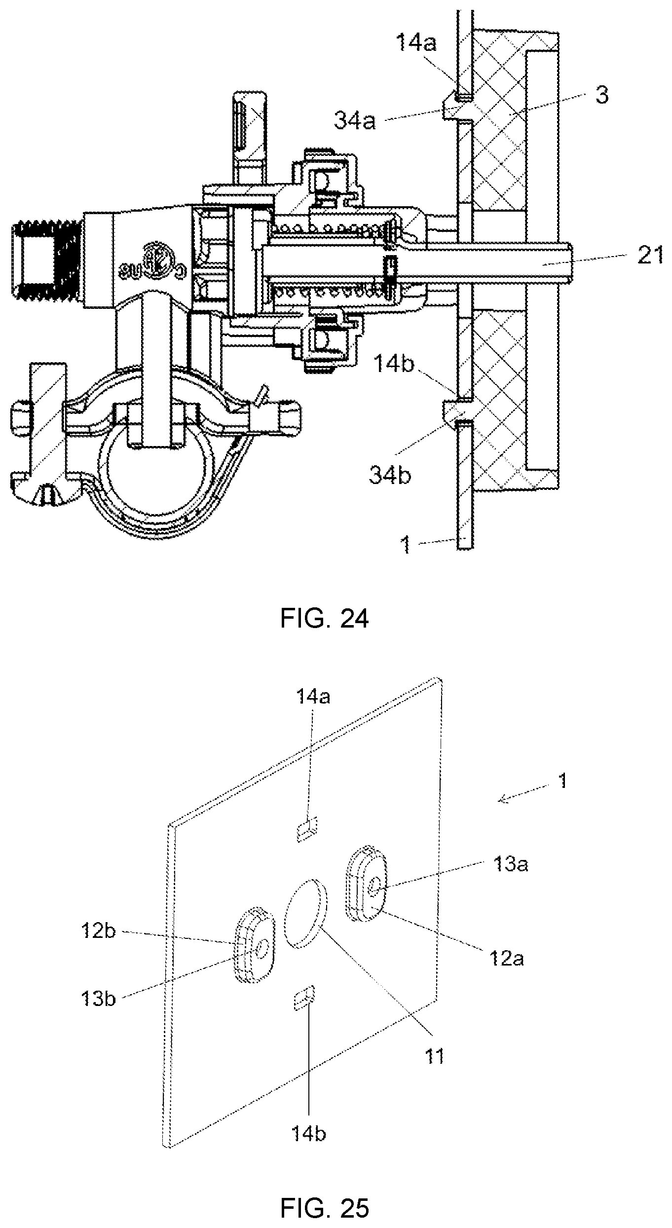 Patent US12104801 Figure 13 – Gas cooking appliance