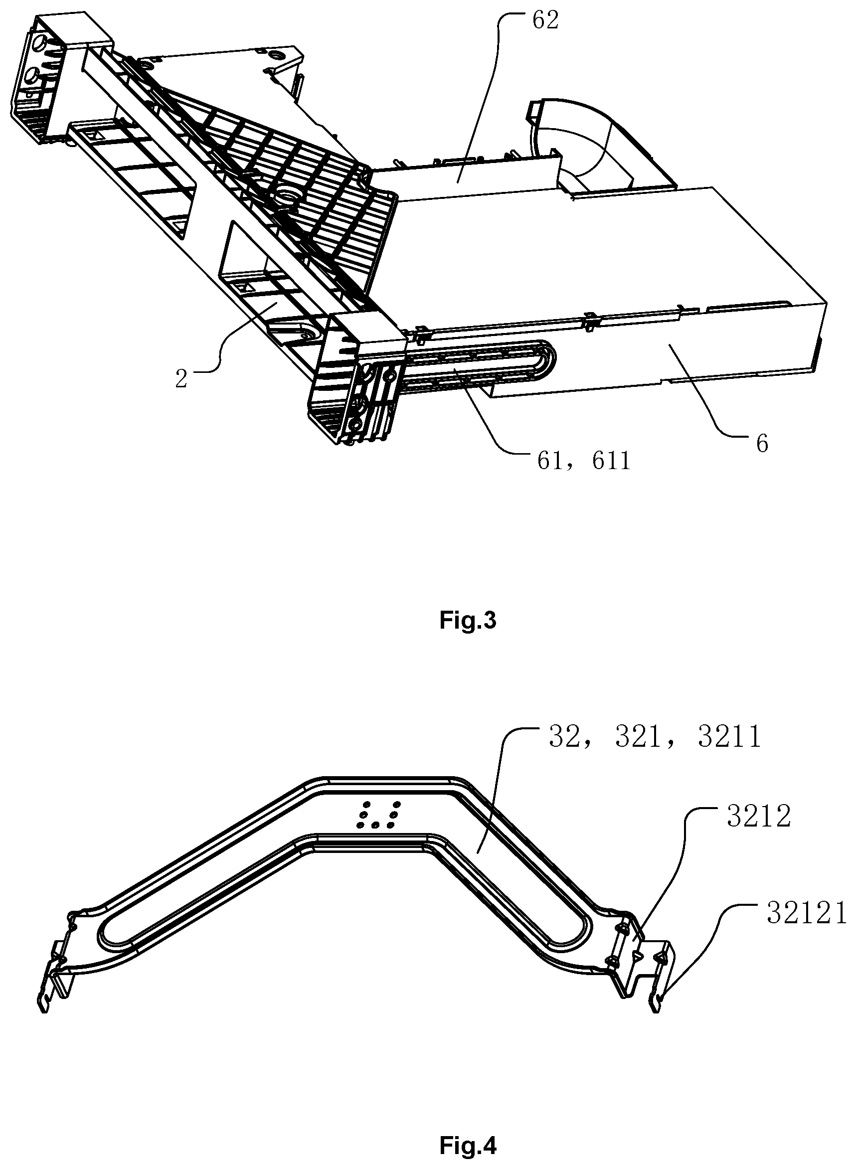 Patent US12104802 Figure 2 – Operation control panel push-pull mechanism and steaming-roasting electric appliance
